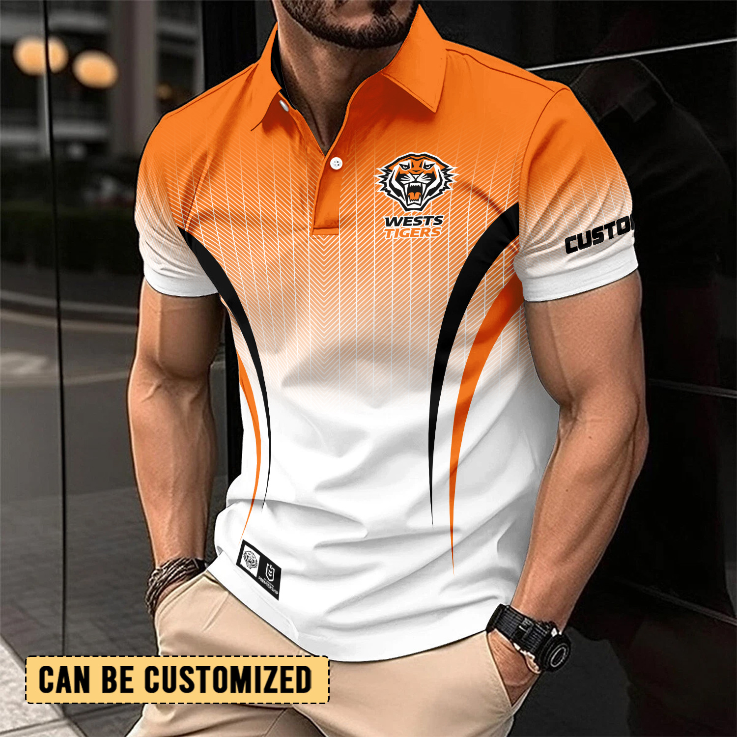 Auspiritmerch Wests Tigers Personalized Polo Shirt Gift For Fans