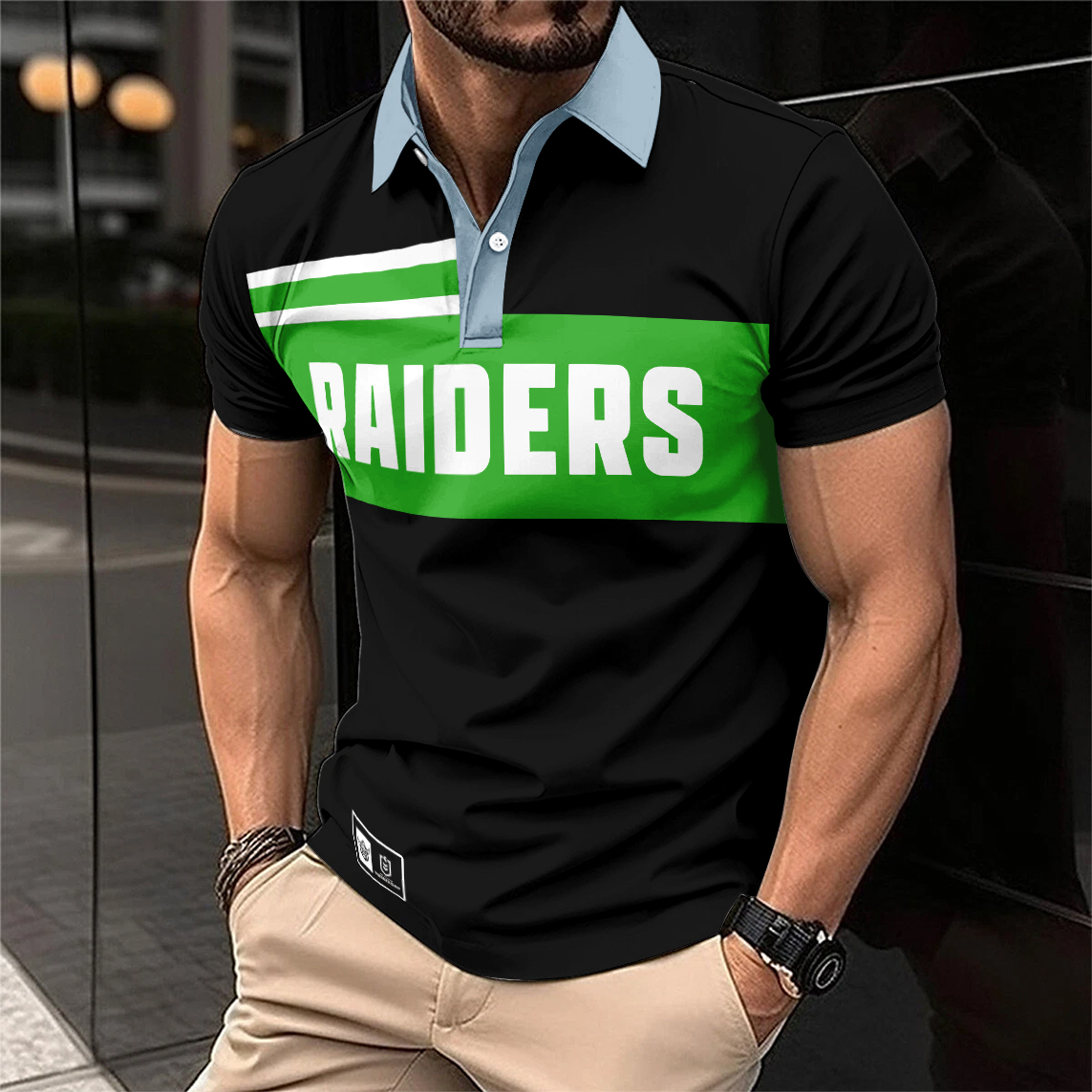Auspiritmerch Canberra Raiders Personalized Polo Shirt Gift For Fans