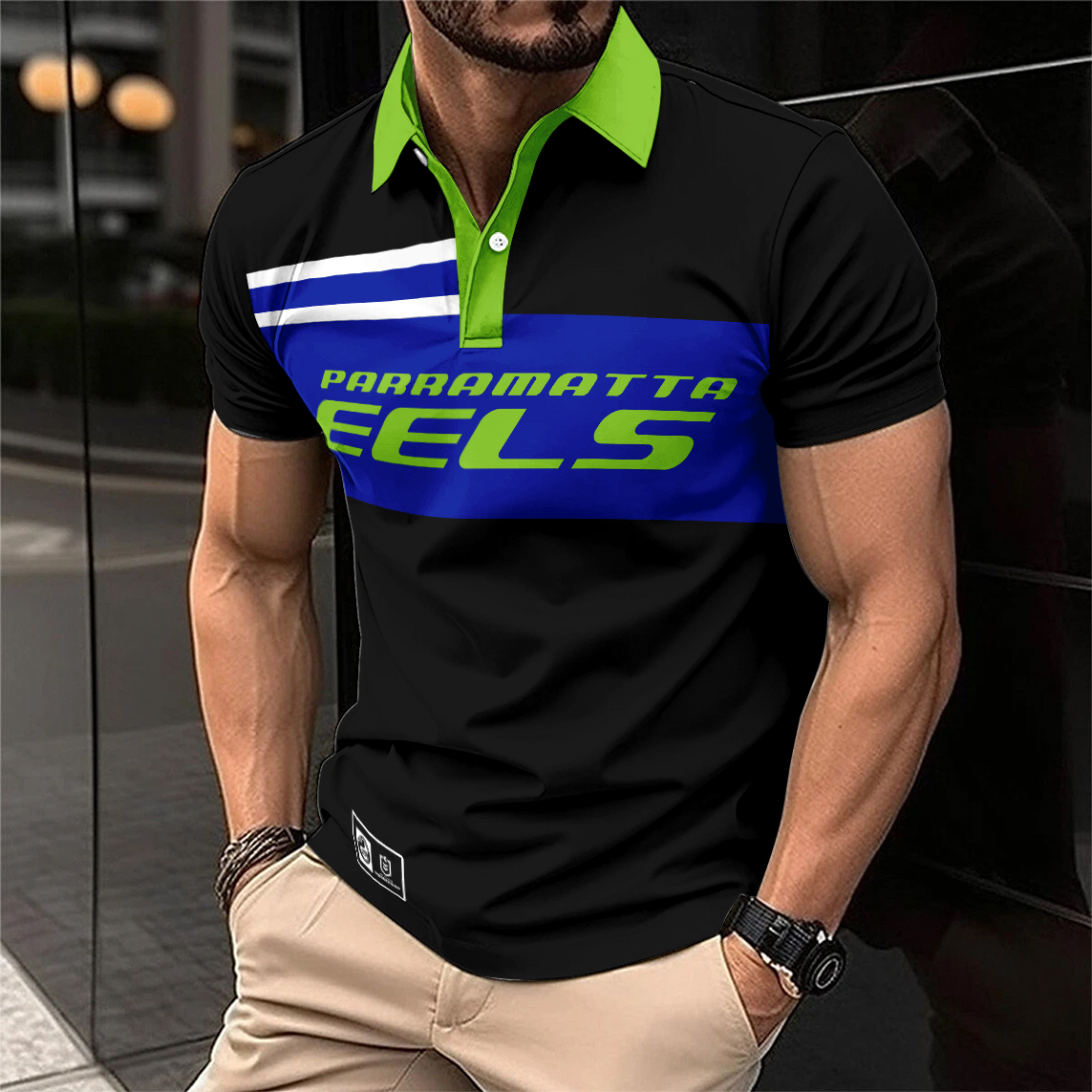 Auspiritmerch Parramatta Eels Personalized Polo Shirt Gift For Fans