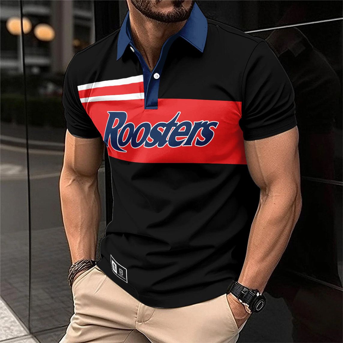Auspiritmerch Sydney Roosters Personalized Polo Shirt Gift For Fans