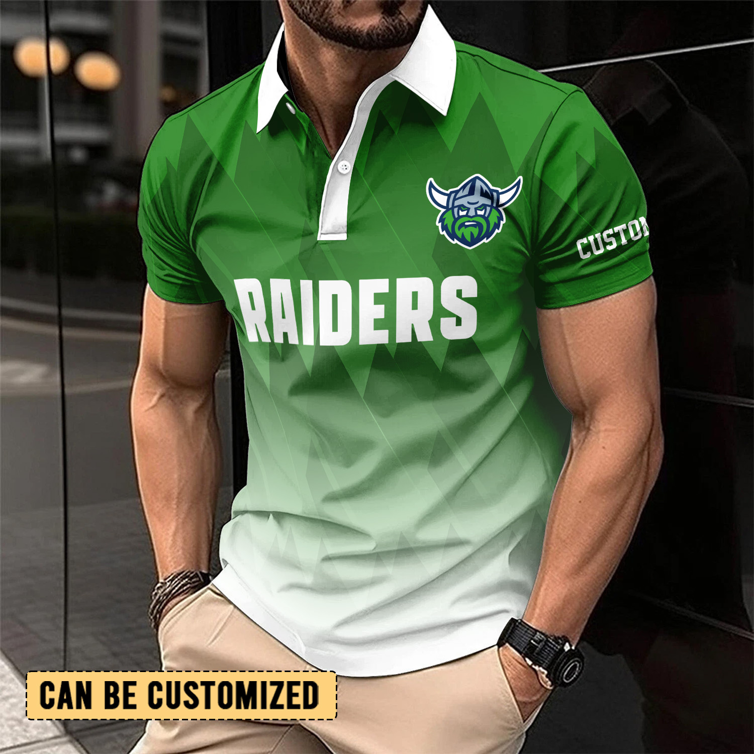 Auspiritmerch Canberra Raiders Personalized Polo Shirt Gift For Fans