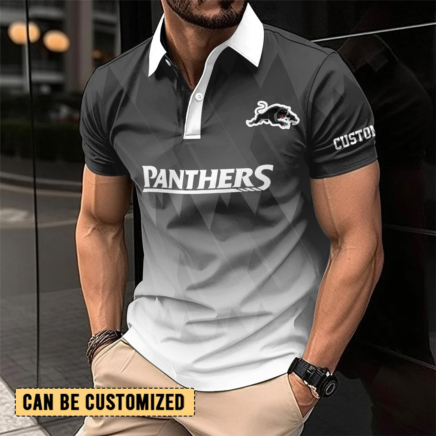 Auspiritmerch Penrith Panthers Personalized Polo Shirt Gift For Fans