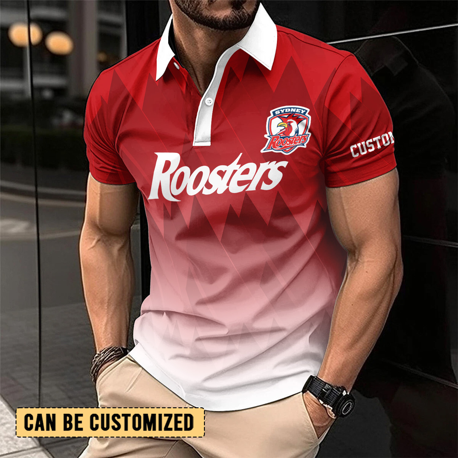 Auspiritmerch Sydney Roosters Personalized Polo Shirt Gift For Fans