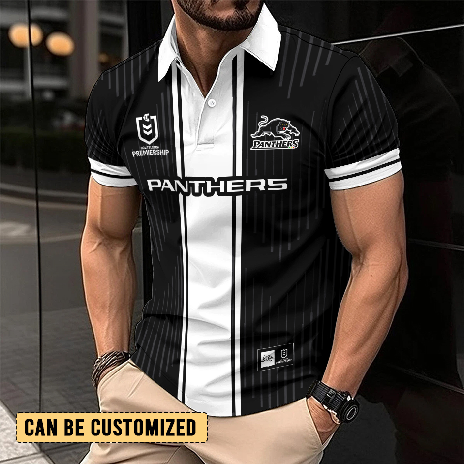 Auspiritmerch Penrith Panthers Personalized Polo Shirt Gift For Fans