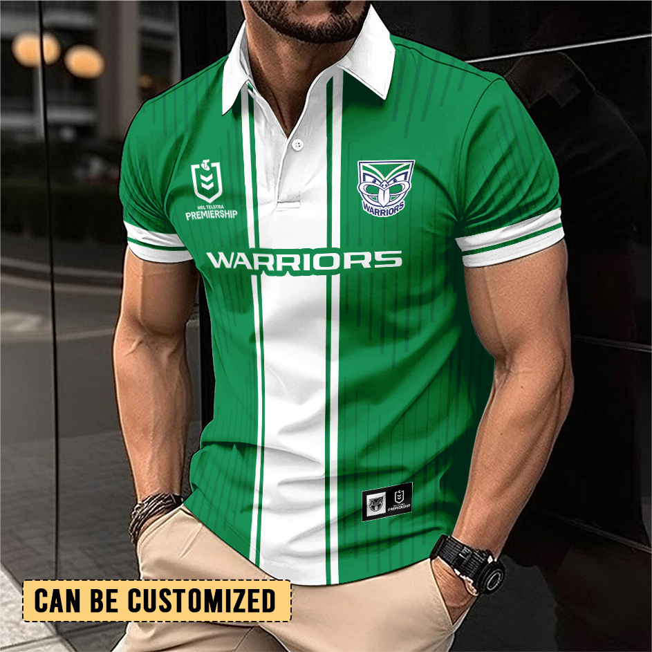 Auspiritmerch New Zealand Warriors Personalized Polo Shirt Gift For Fans