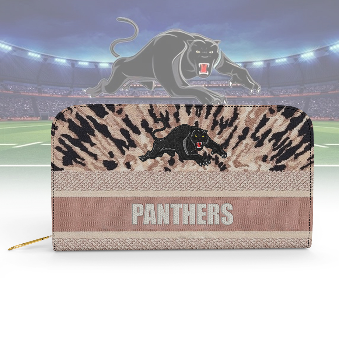 Auspiritmerch Penrith Panthers Personalized Clutch Purse Gift For Fans