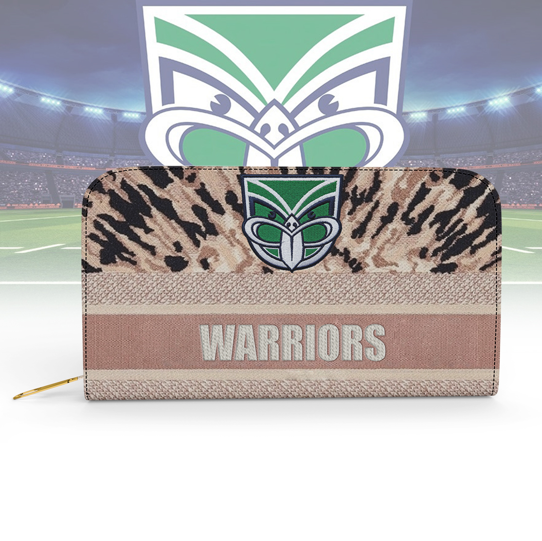 Auspiritmerch New Zealand Warriors Personalized Clutch Purse Gift For Fans