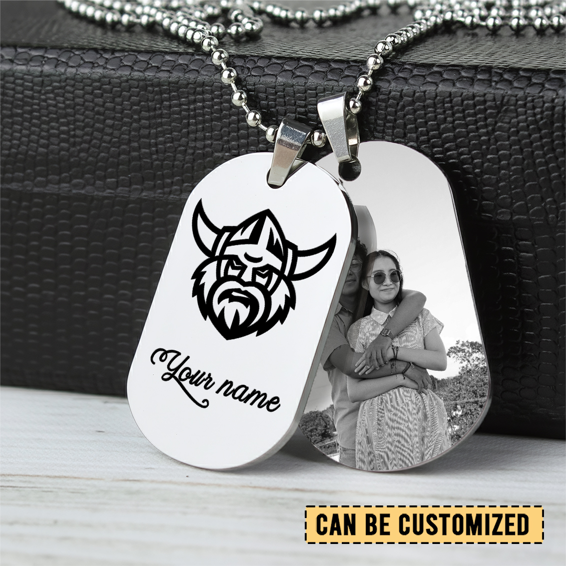 Auspiritmerch Canberra Raiders Personalized Necklace Dog Tag For Fans