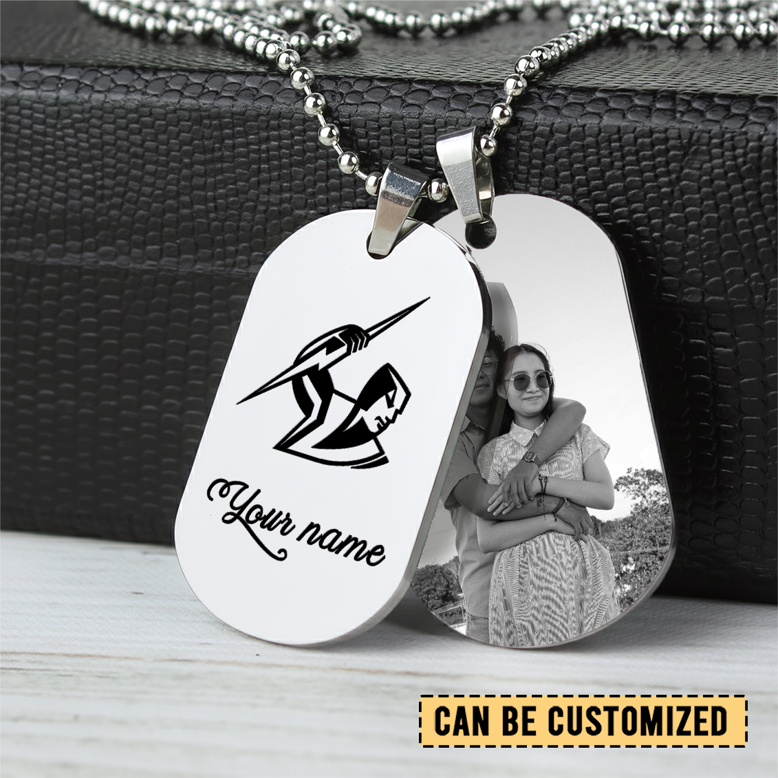 Auspiritmerch Melbourne Storm Personalized Necklace Dog Tag For Fans