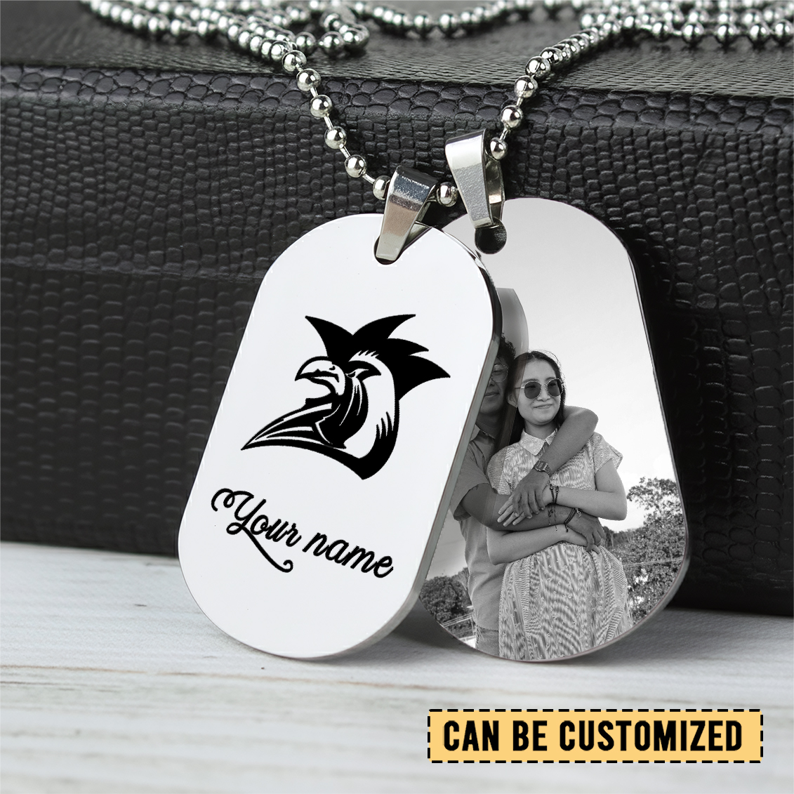 Auspiritmerch Sydney Roosters Personalized Necklace Dog Tag For Fans