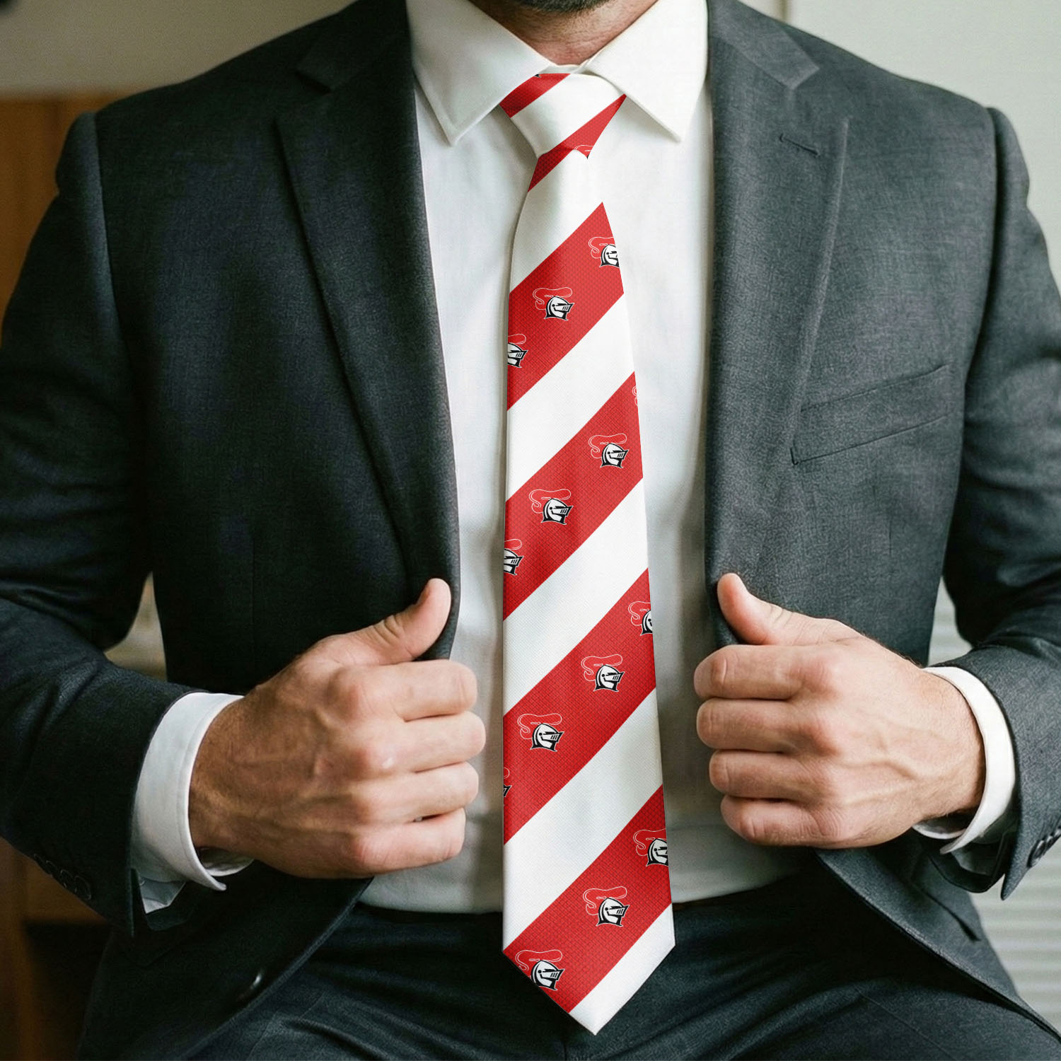 Auspiritmerch Newcastle Knights Personalized Necktie Gifts For Fans