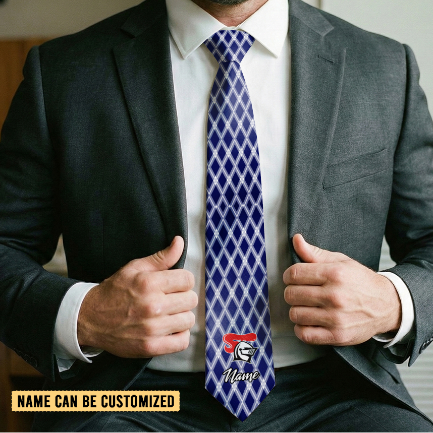 Auspiritmerch Newcastle Knights Personalized Necktie Gifts For Fans
