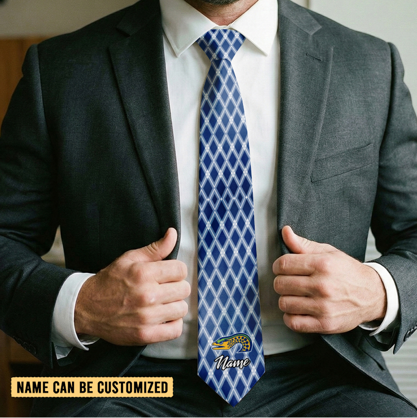 Auspiritmerch Parramatta Eels Personalized Necktie Gifts For Fans
