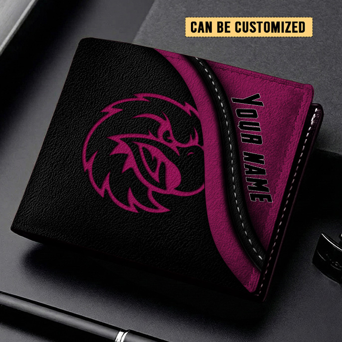 Auspiritmerch Manly Warringah Sea Eagles Personalized Leather Wallet Gift For Fans