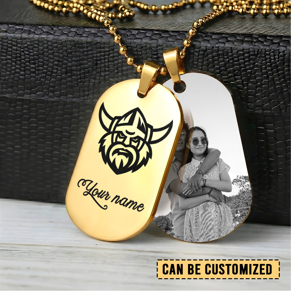 Auspiritmerch Canberra Raiders Personalized Necklace Dog Tag For Fans
