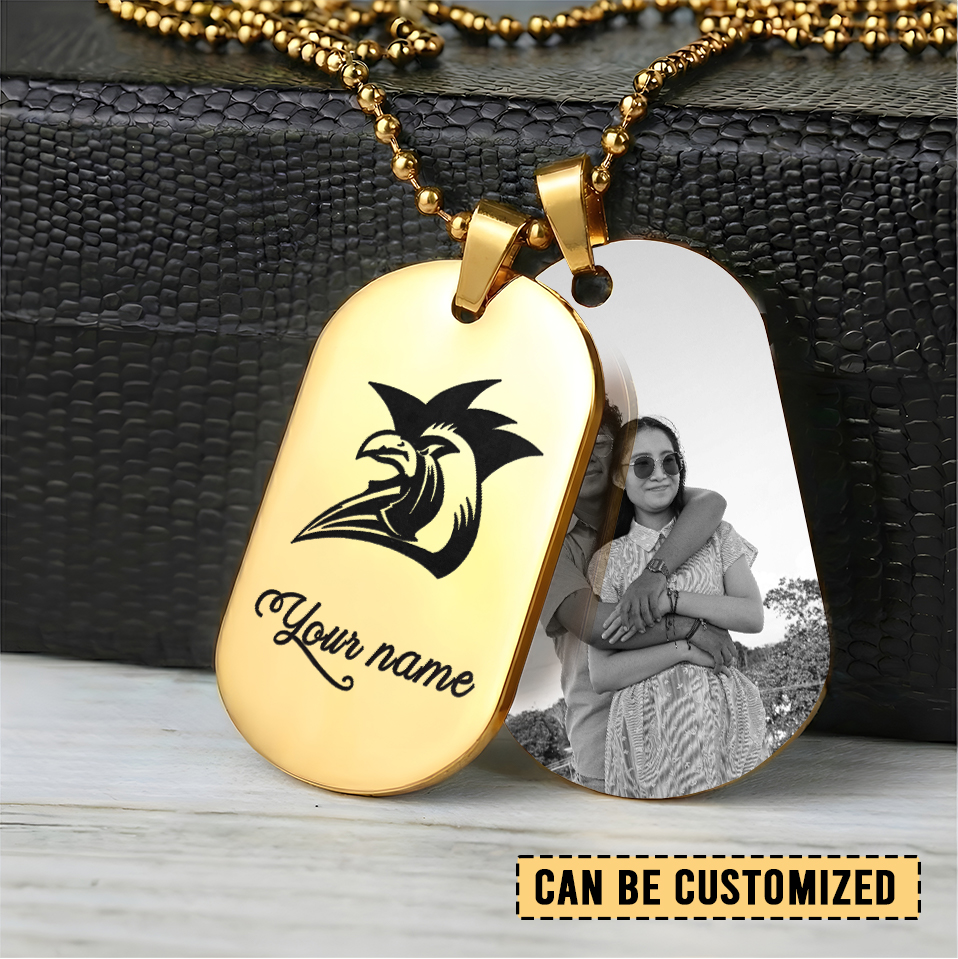 Auspiritmerch Sydney Roosters Personalized Necklace Dog Tag For Fans