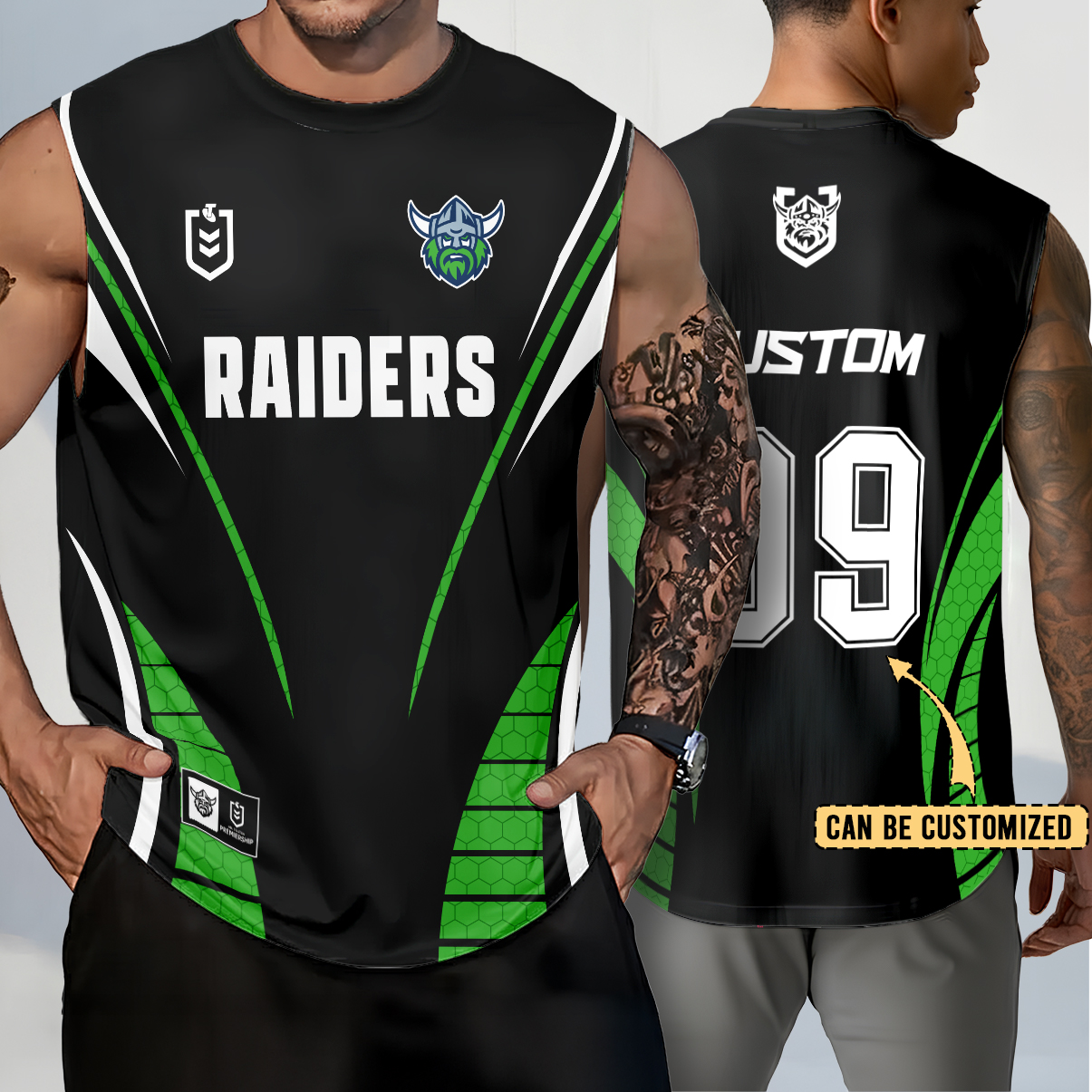 Auspiritmerch Canberra Raiders Personalized Tank Top Gift For Fans