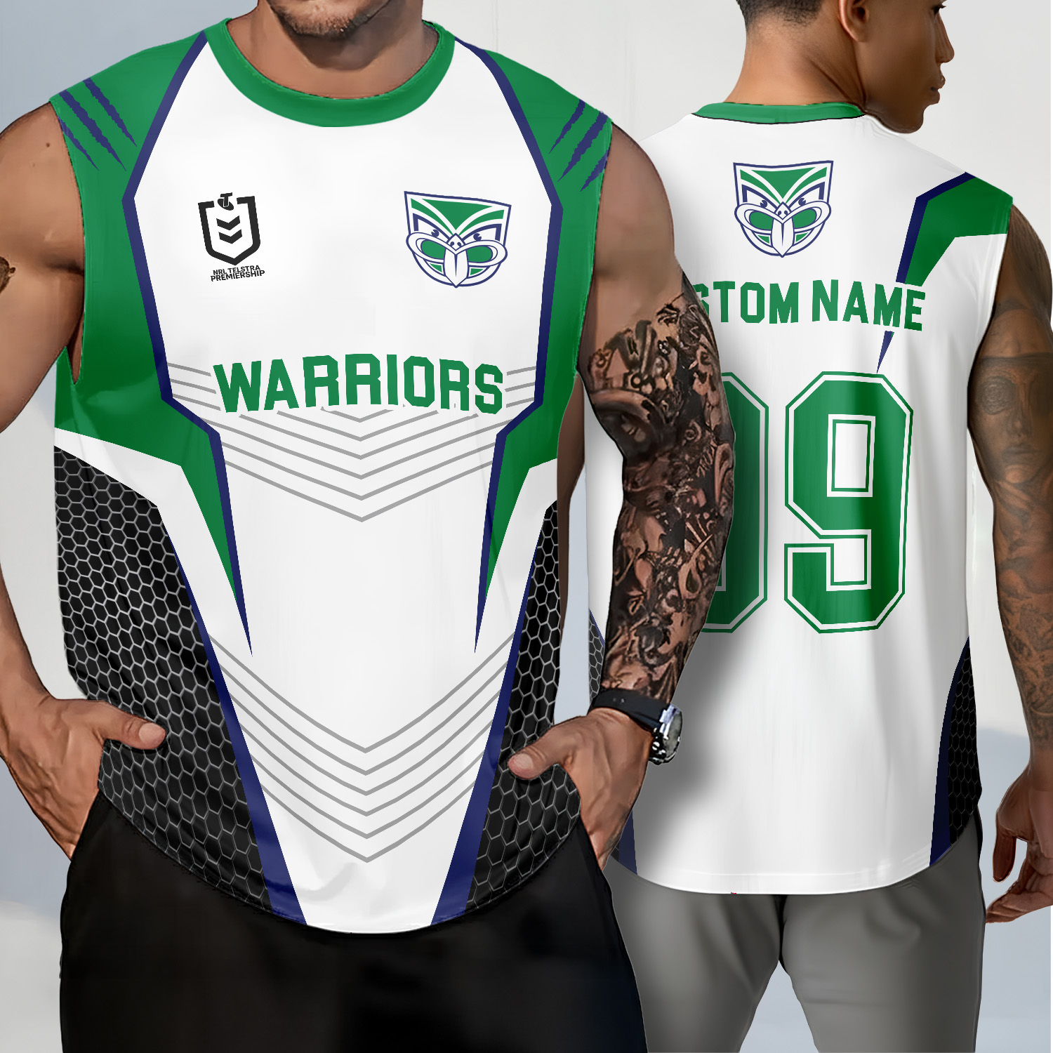 Auspiritmerch New Zealand Warriors Personalized Tank Top Gift For Fans