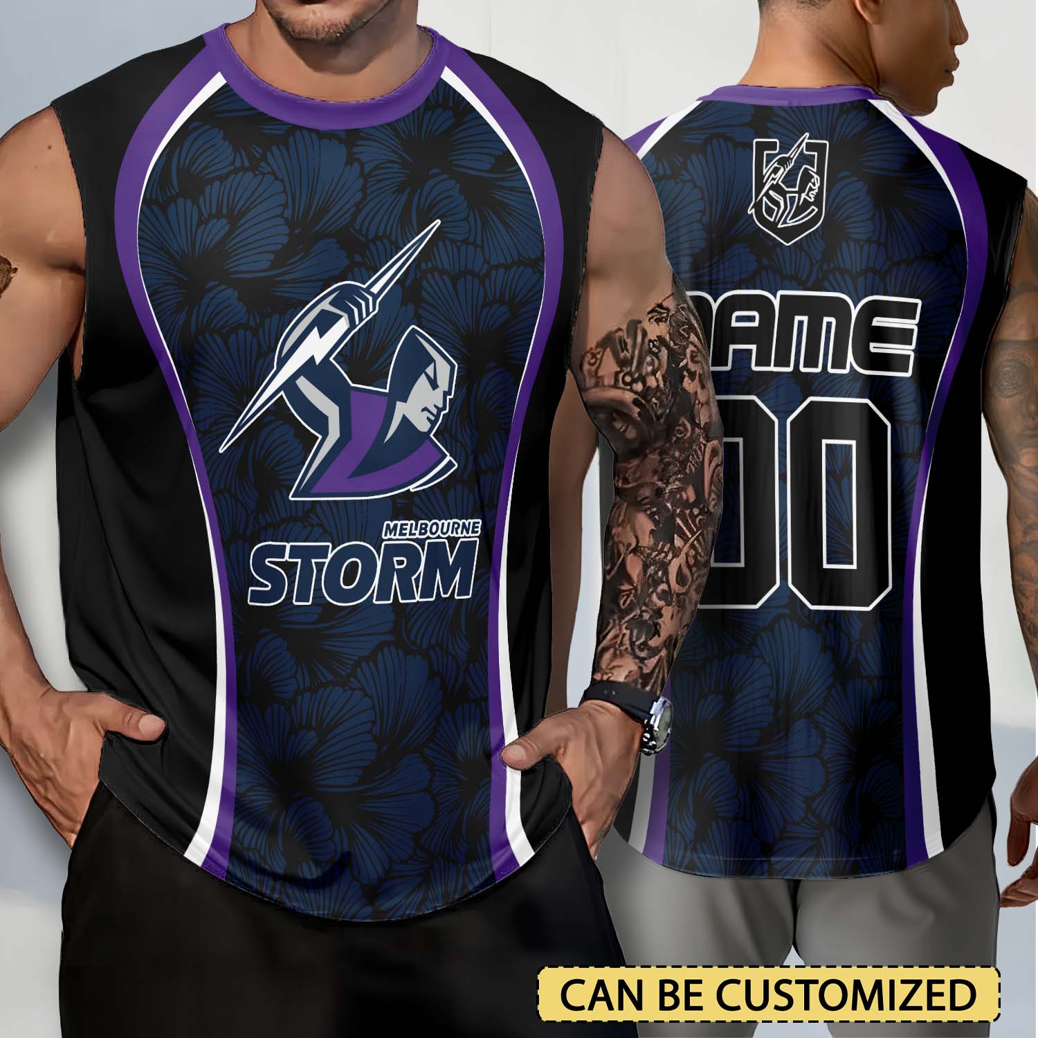 Auspiritmerch Melbourne Storm Personalized Tank Top Gift For Fans
