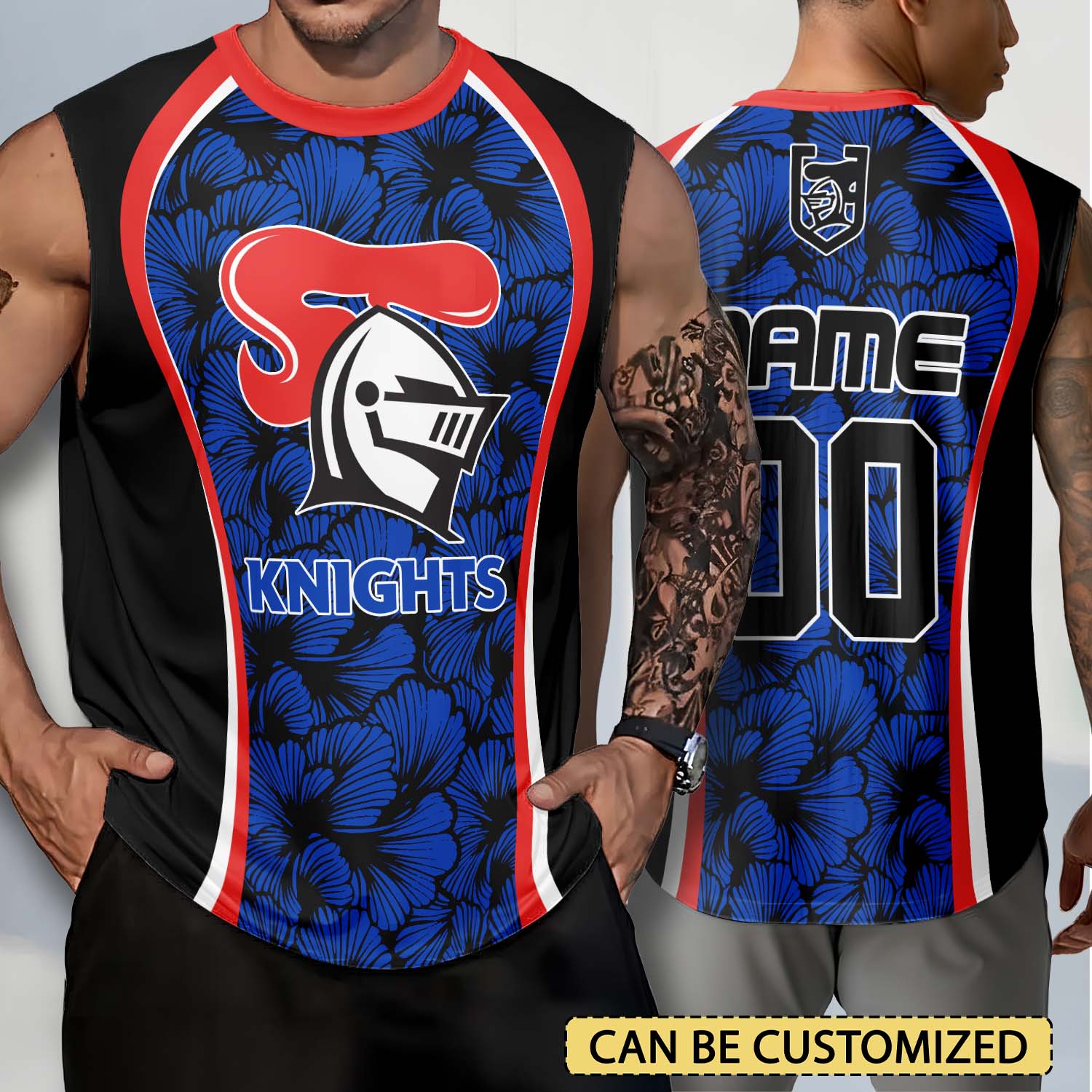 Auspiritmerch Newcastle Knights Personalized Tank Top Gift For Fans