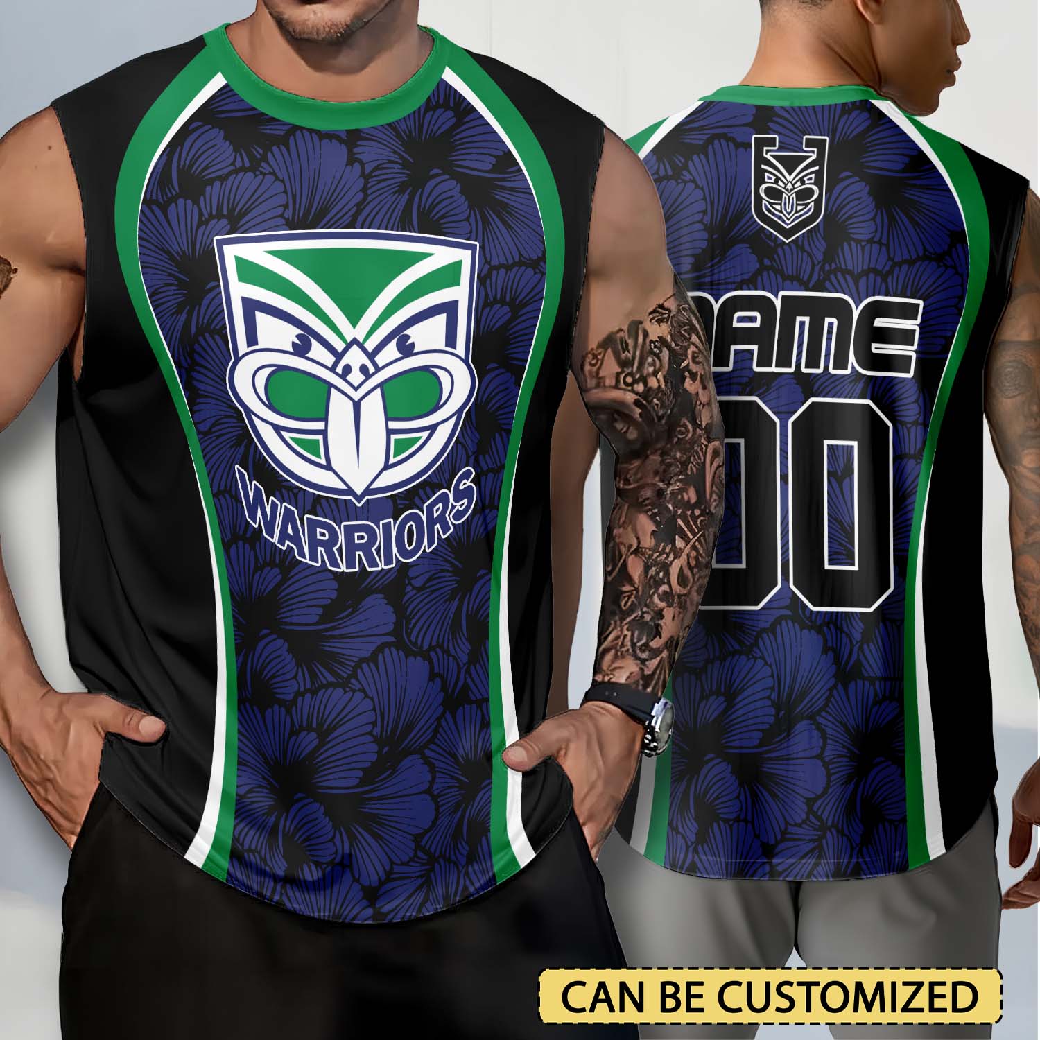 Auspiritmerch New Zealand Warriors Personalized Tank Top Gift For Fans