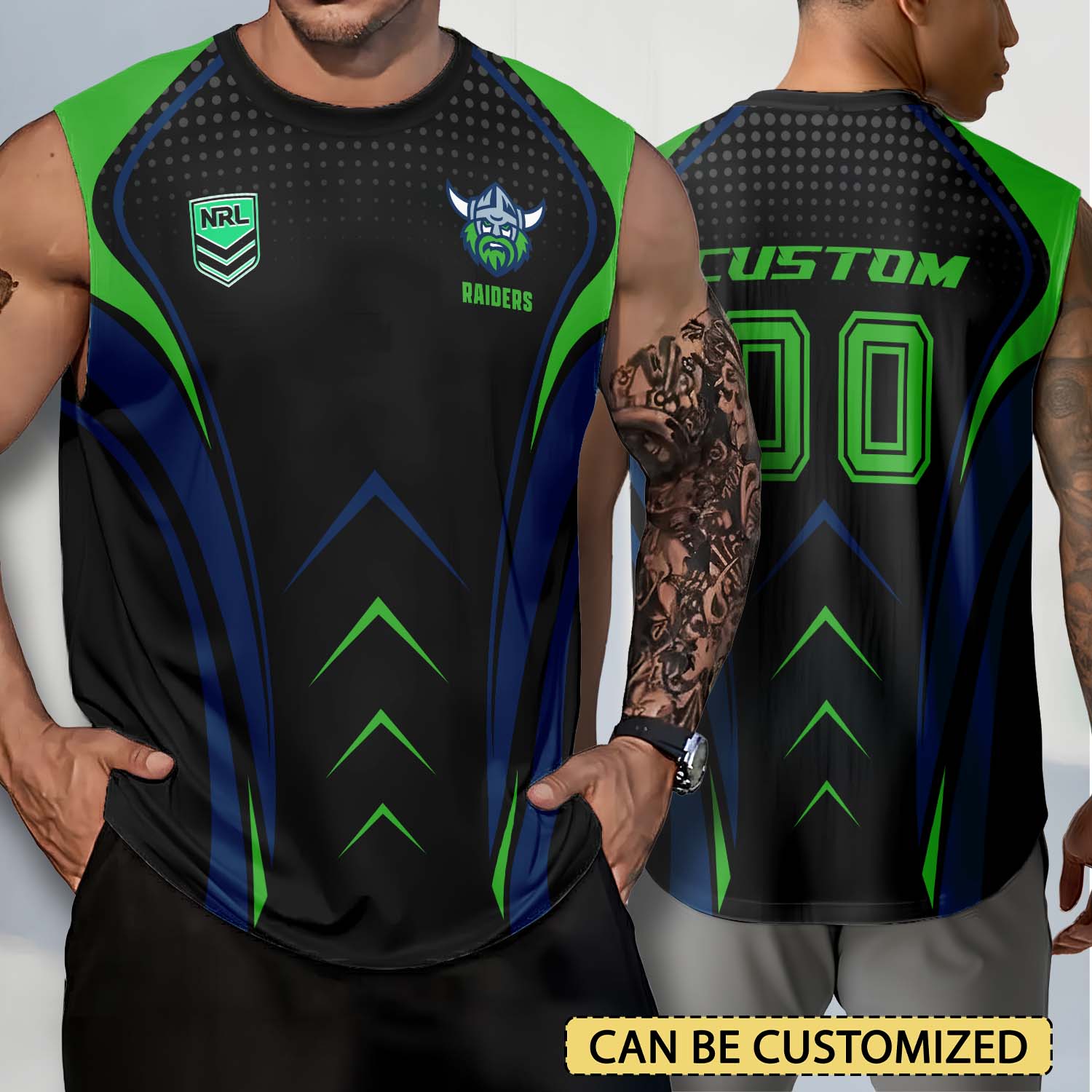 Auspiritmerch Canberra Raiders Personalized Tank Top Gift For Fans