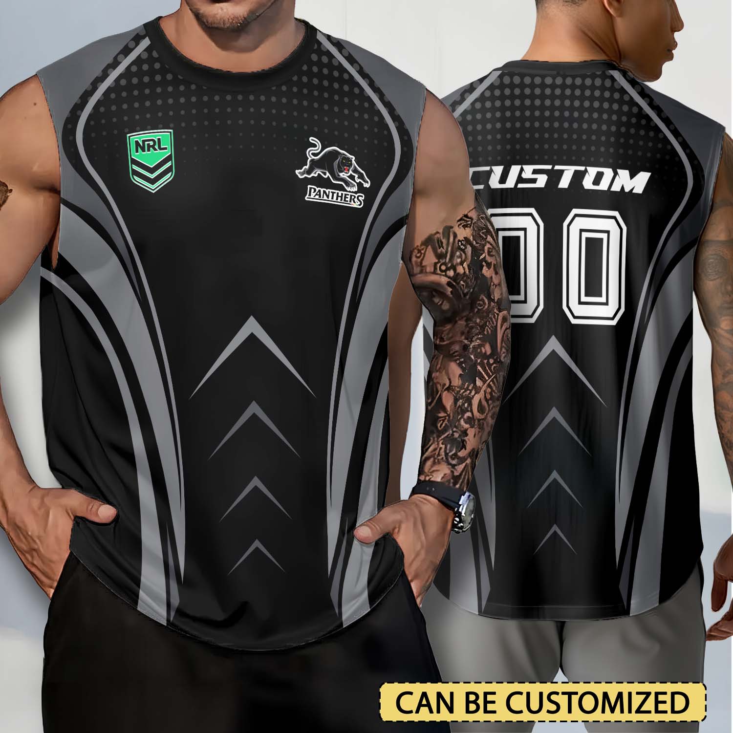 Auspiritmerch Penrith Panthers Personalized Tank Top Gift For Fans