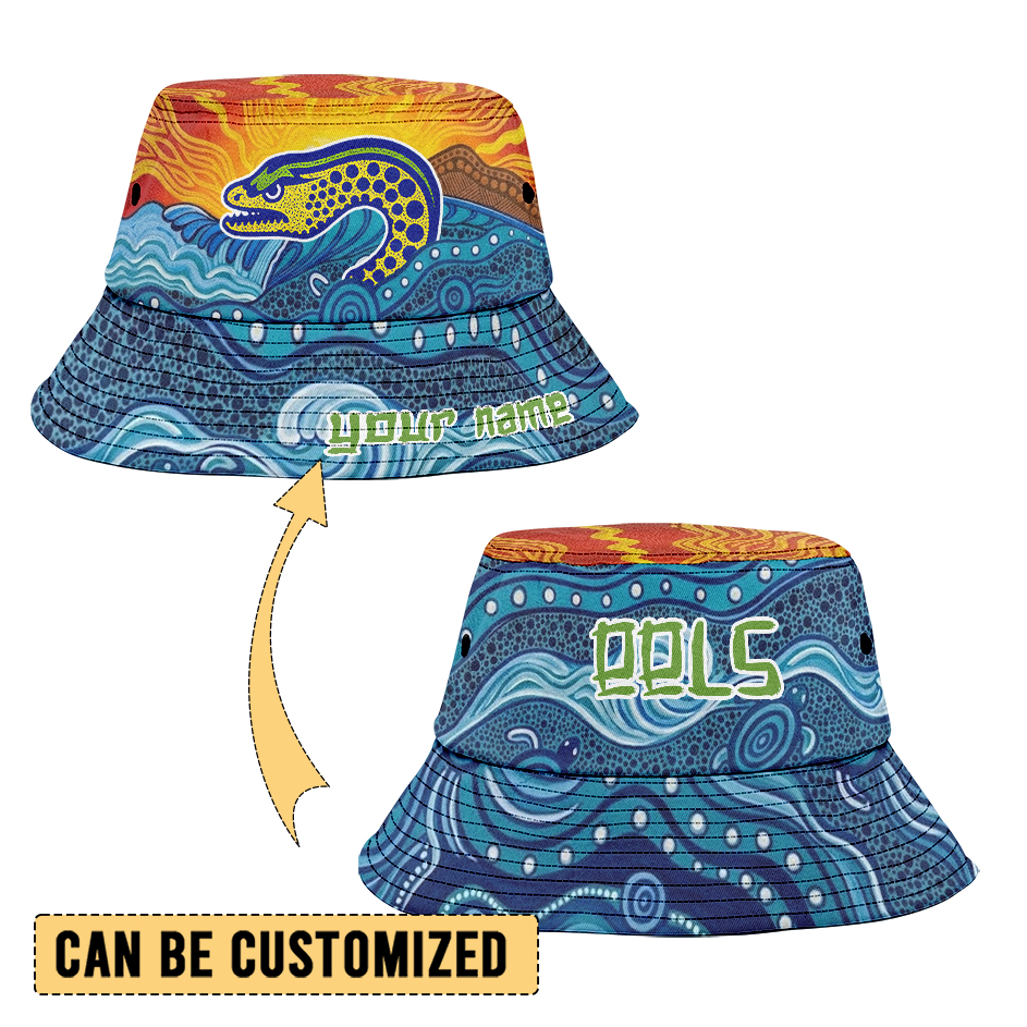 Auspiritmerch Parramatta Eels Personalized Bucket Hat Gift For Fans