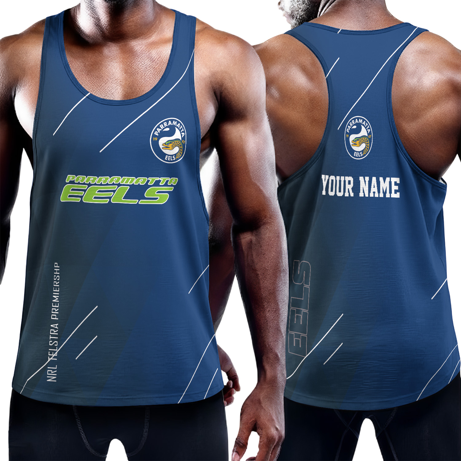 Auspiritmerch Parramatta Eels Personalized Unisex Tank Top Gift For Fans