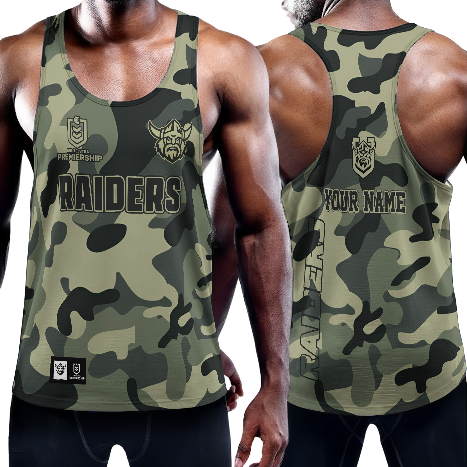Auspiritmerch Canberra Raiders Personalized Unisex Tank Top Gift For Fans