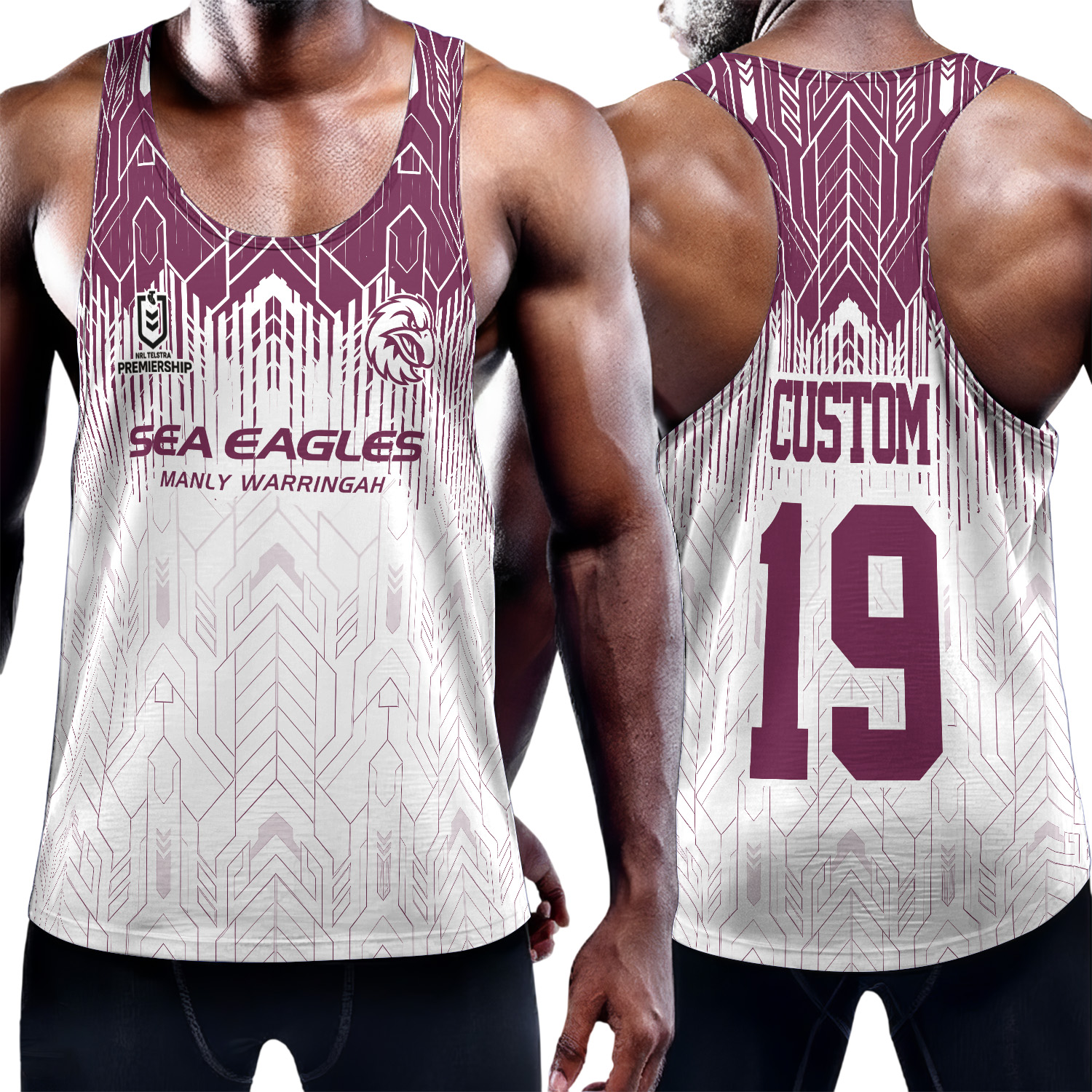 Auspiritmerch Manly Warringah Sea Eagles Personalized Unisex Tank Top Gift For Fans