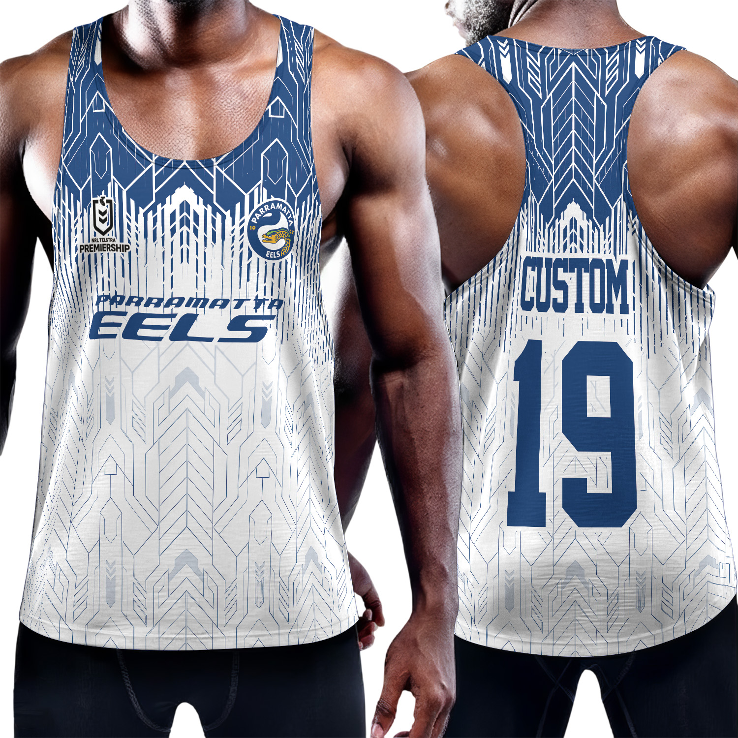 Auspiritmerch Parramatta Eels Personalized Unisex Tank Top Gift For Fans