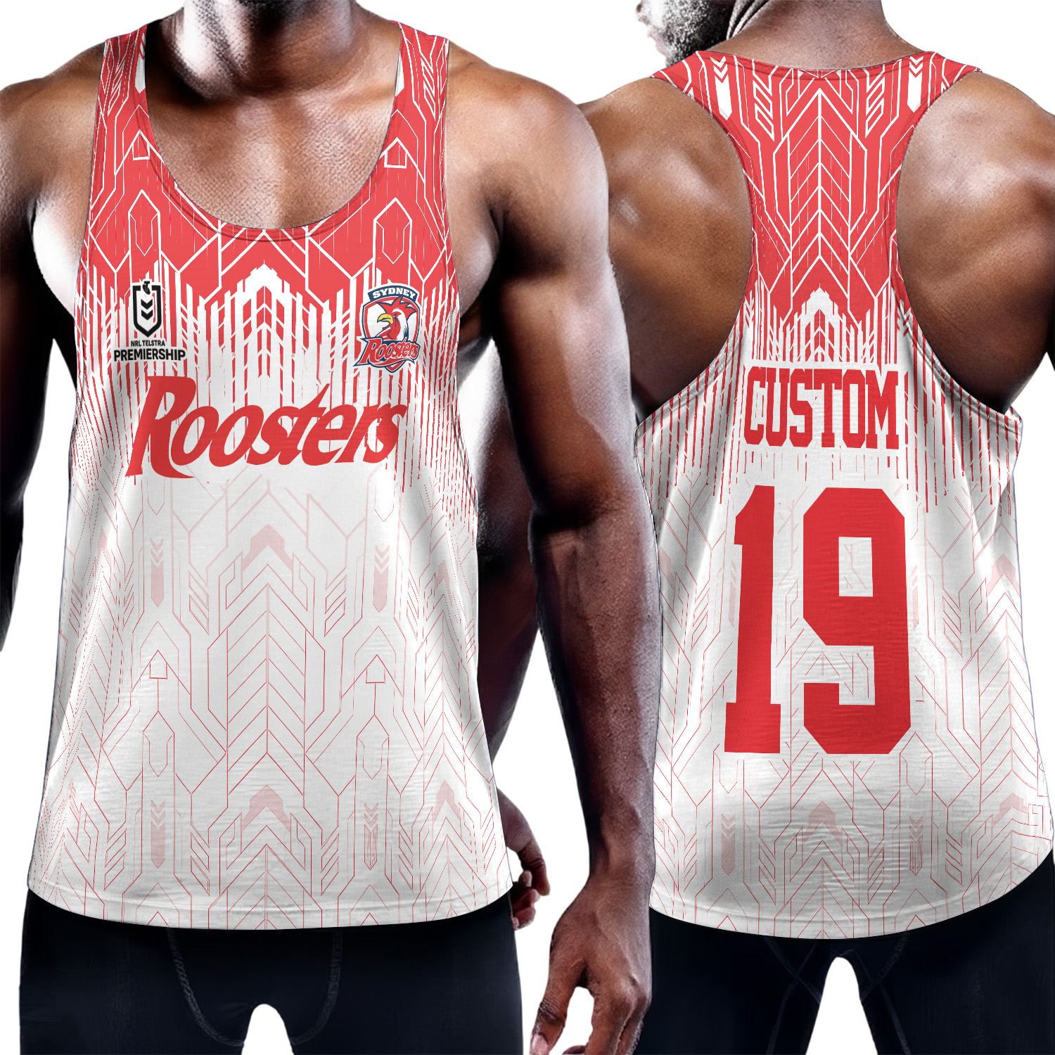 Auspiritmerch Sydney Roosters Personalized Unisex Tank Top Gift For Fans