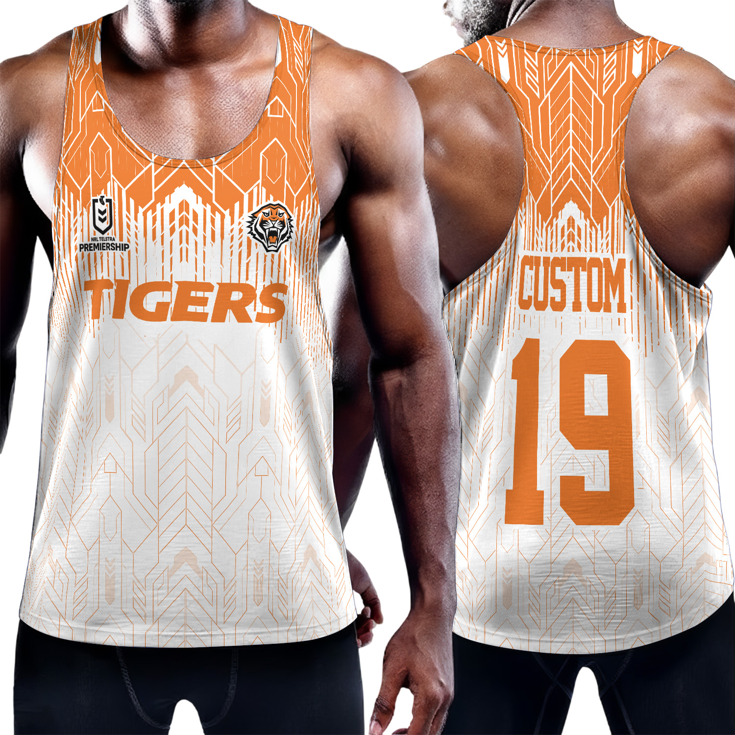 Auspiritmerch Wests Tigers Personalized Unisex Tank Top Gift For Fans