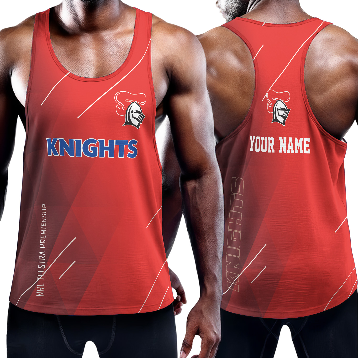 Auspiritmerch Newcastle Knights Personalized Unisex Tank Top Gift For Fans