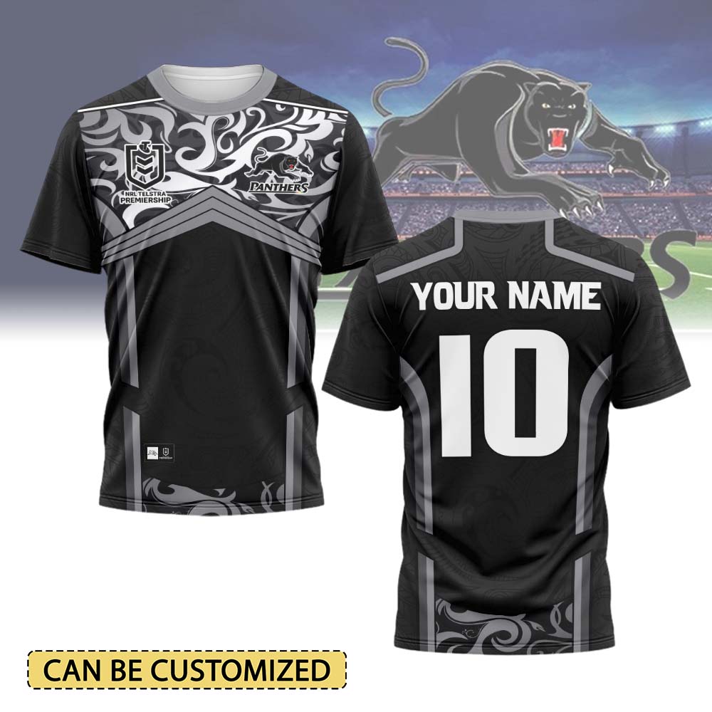 Auspiritmerch Penrith Panthers Personalized T Shirt Gift For Fans