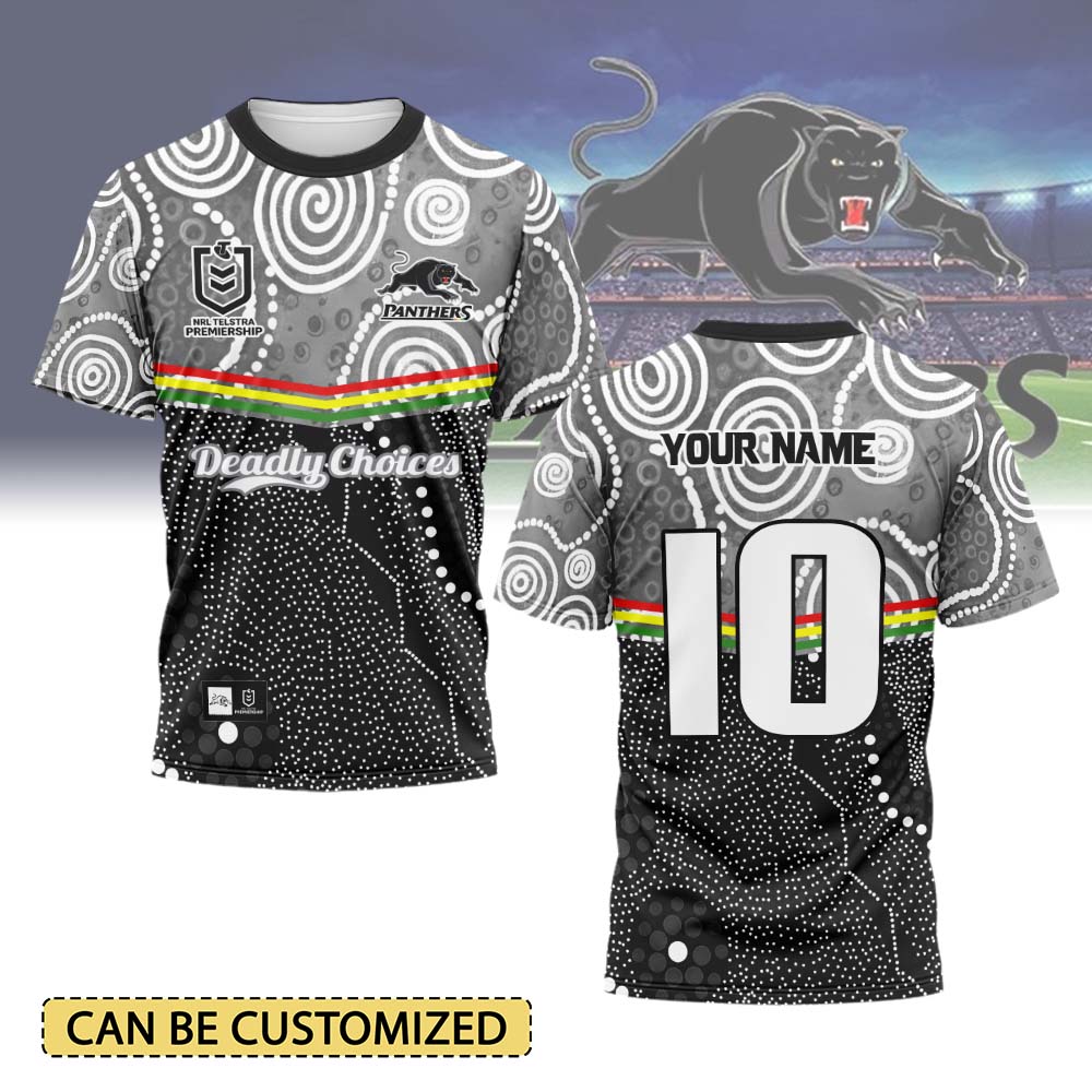 Auspiritmerch Penrith Panthers Personalized T Shirt Gift For Fans