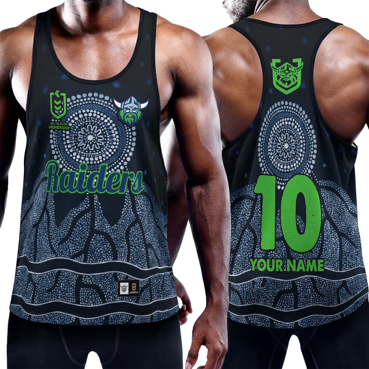 Auspiritmerch Canberra Raiders Personalized Unisex Tank Top Gift For Fans