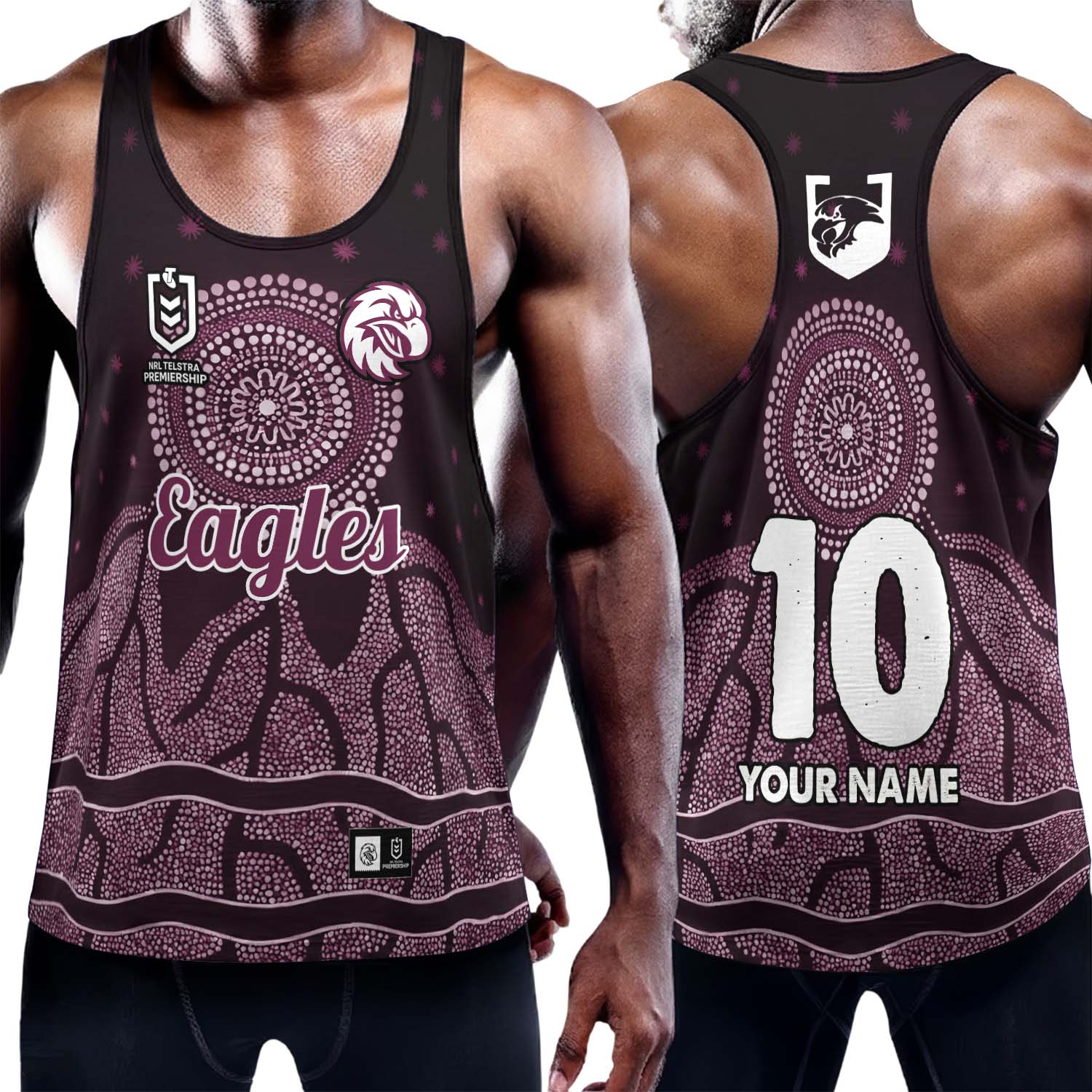 Auspiritmerch Manly Warringah Sea Eagles Personalized Unisex Tank Top Gift For Fans