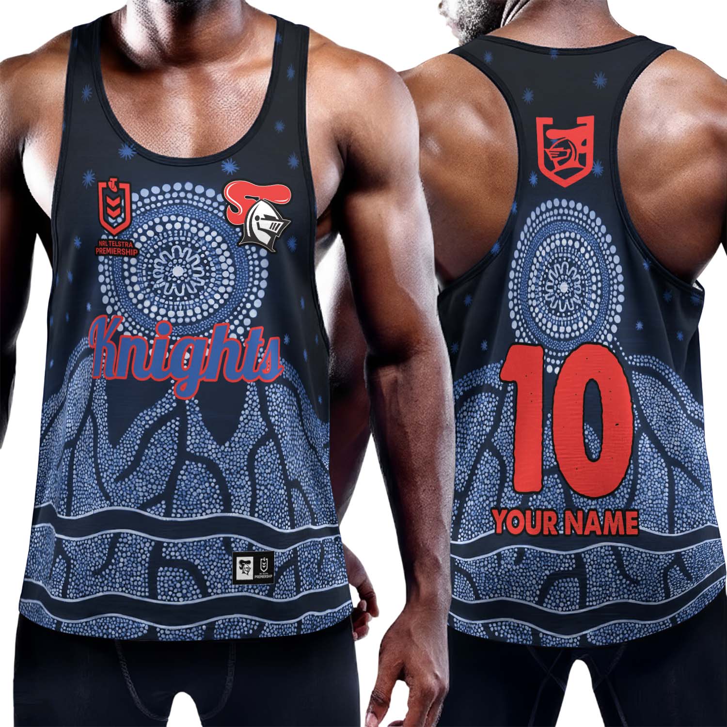 Auspiritmerch Newcastle Knights Personalized Unisex Tank Top Gift For Fans