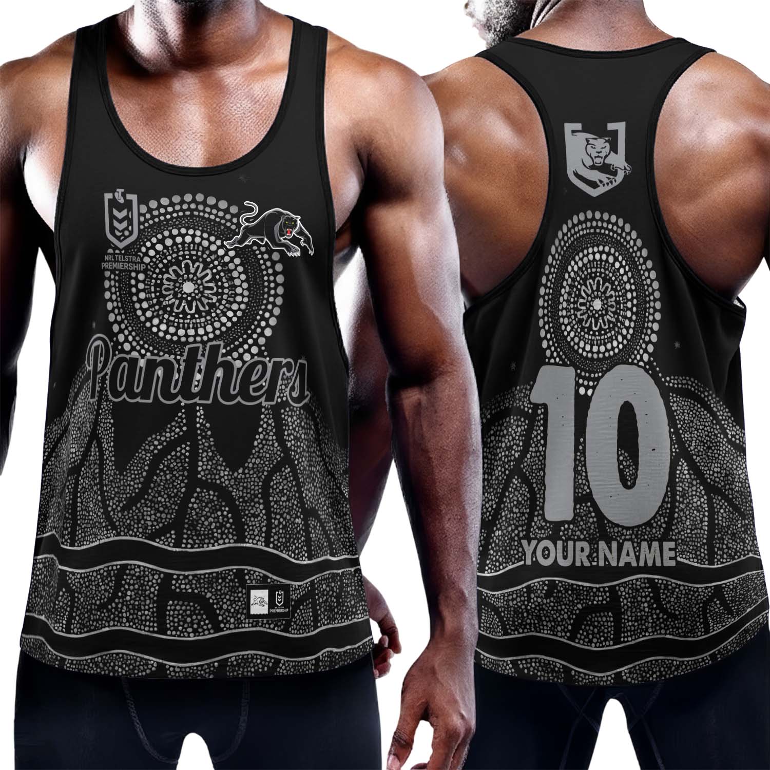 Auspiritmerch Penrith Panthers Personalized Unisex Tank Top Gift For Fans