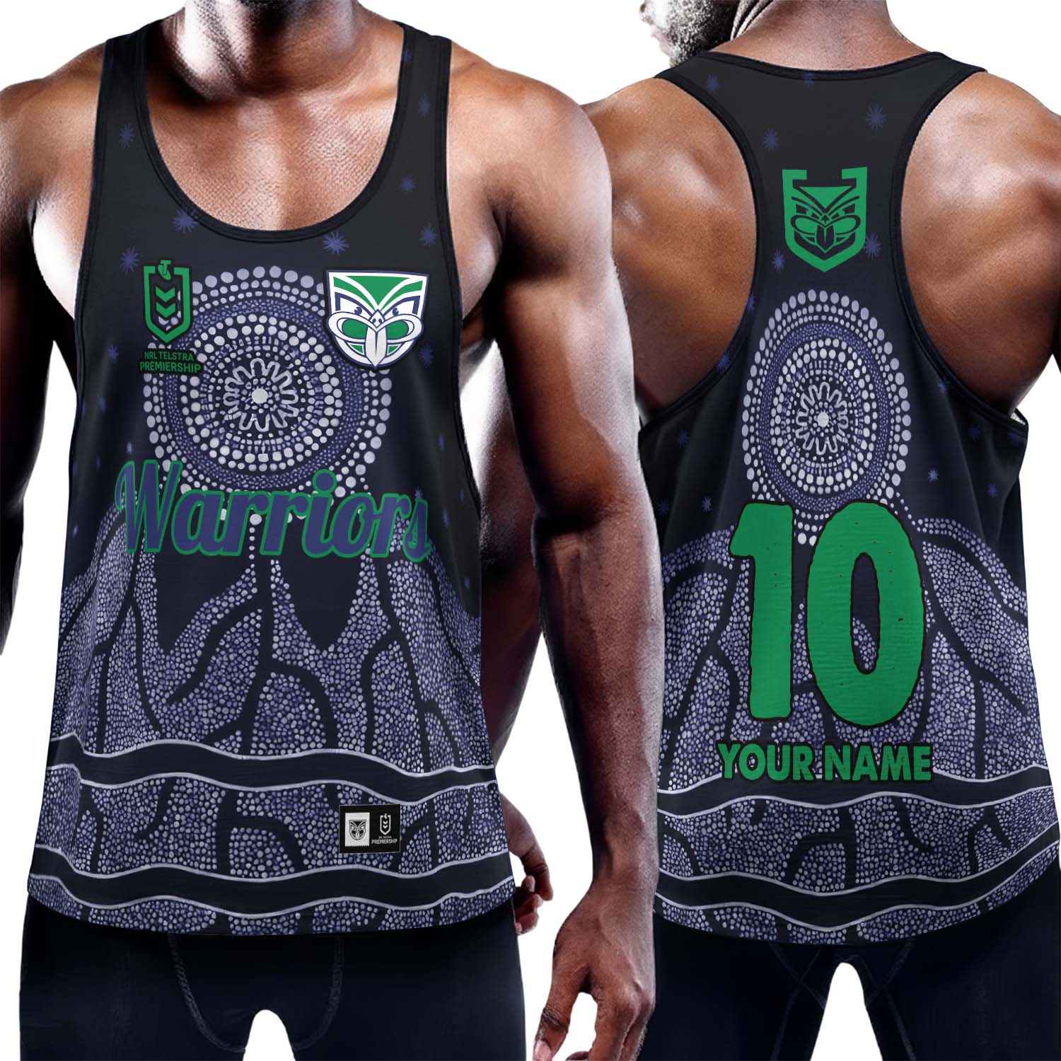 Auspiritmerch New Zealand Warriors Personalized Unisex Tank Top Gift For Fans