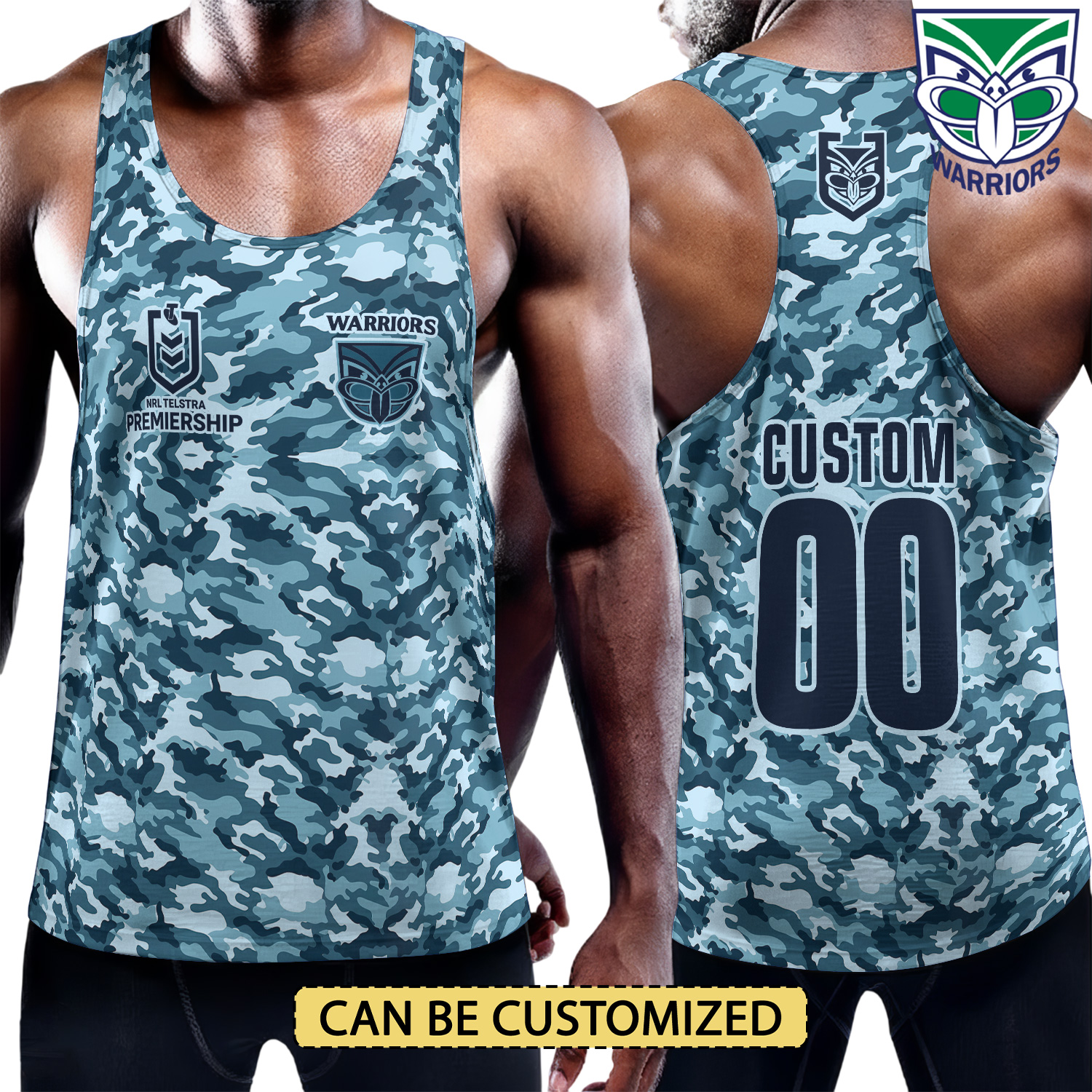Auspiritmerch New Zealand Warriors Personalized Unisex Tank Top Gift For Fans