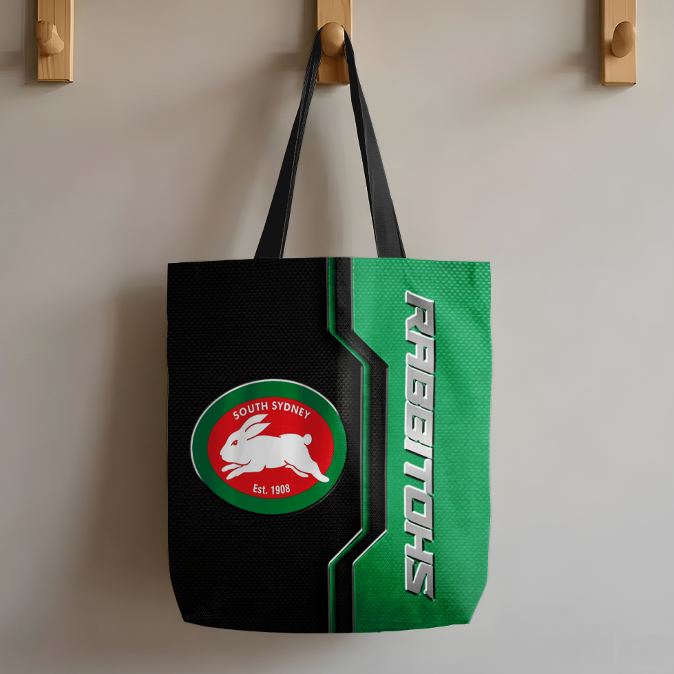 Auspiritmerch South Sydney Rabbitohs Personalized Tote Bags Gift For Fans