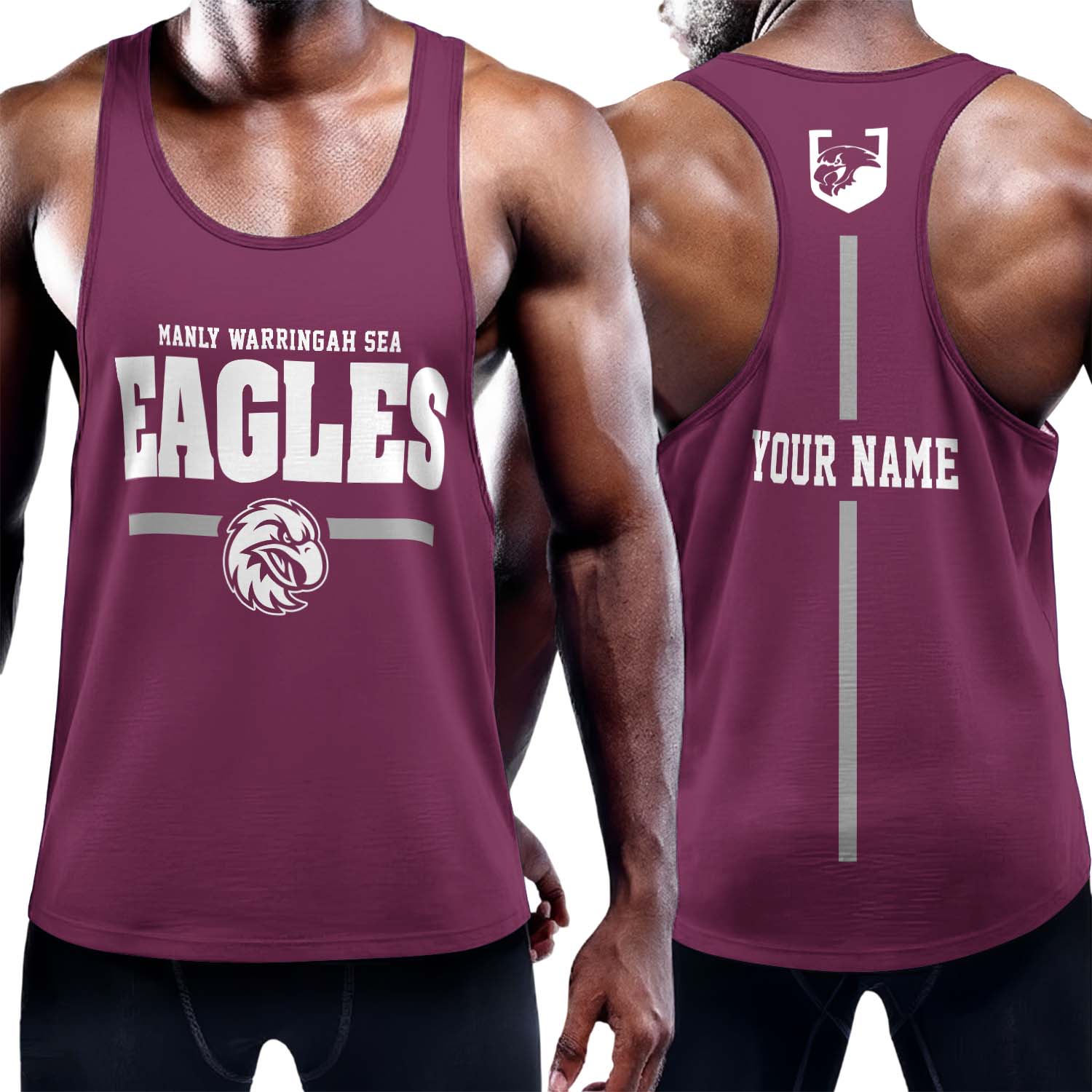 Auspiritmerch Manly Warringah Sea Eagles Personalized Unisex Tank Top Gift For Fans