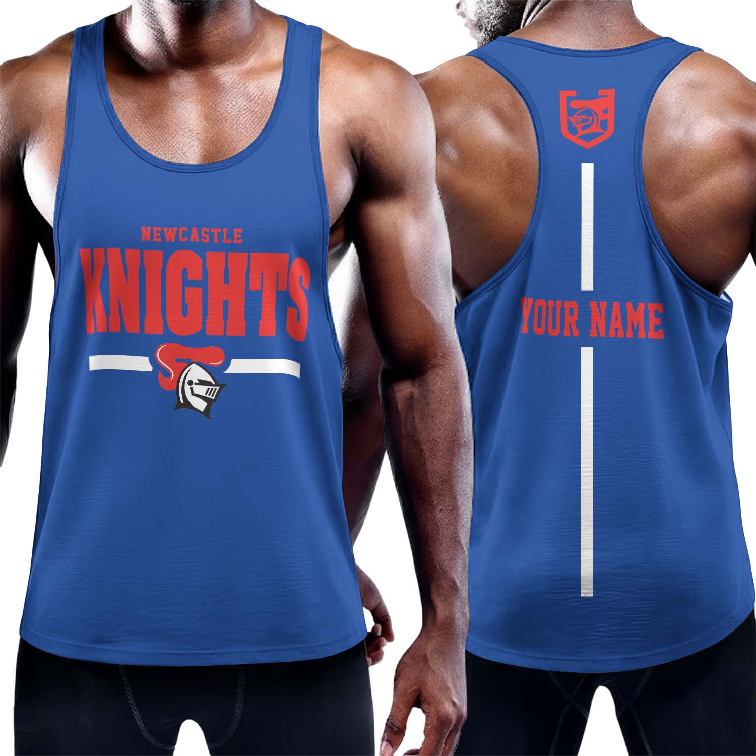 Auspiritmerch Newcastle Knights Personalized Unisex Tank Top Gift For Fans