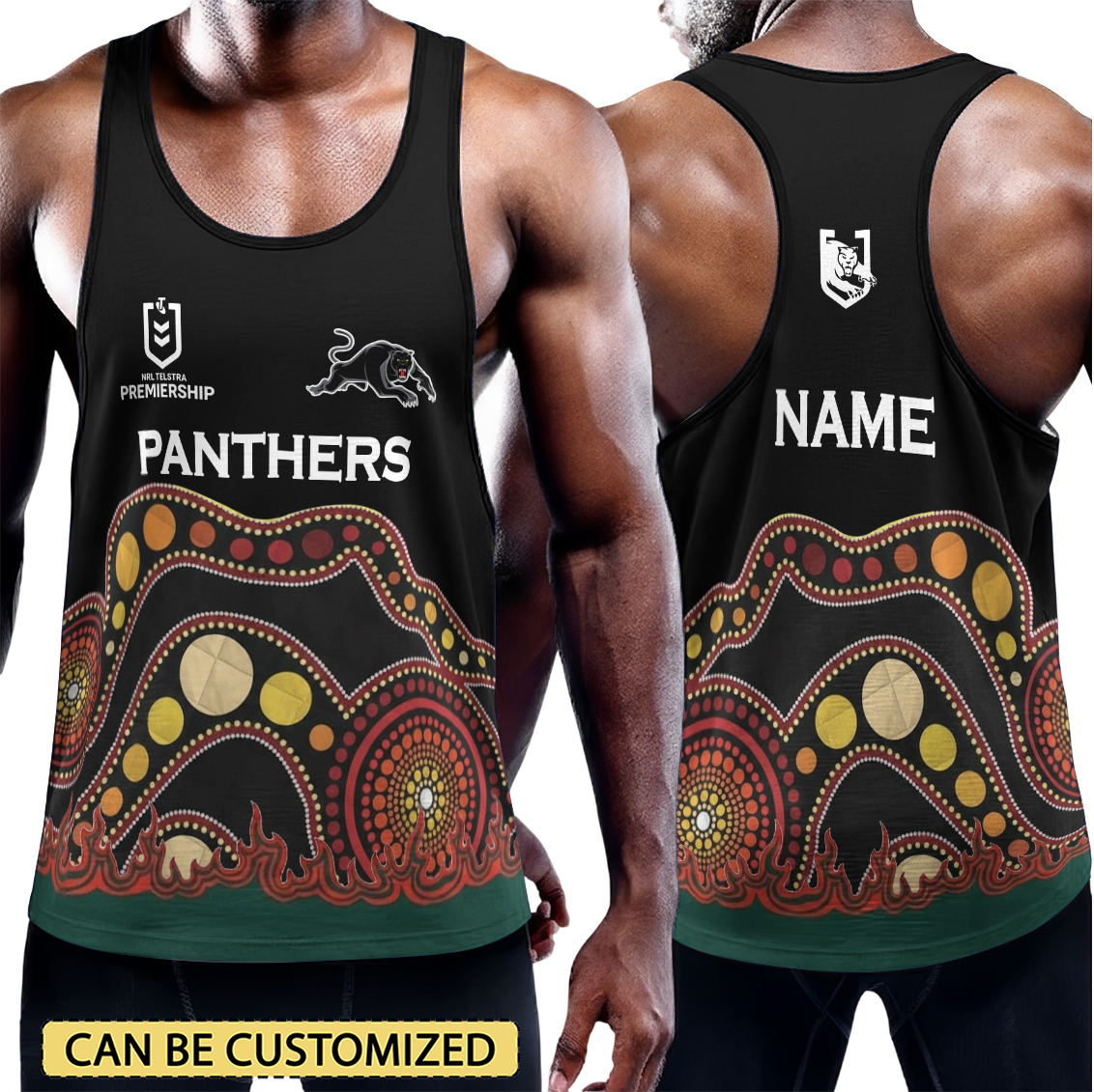 Auspiritmerch Penrith Panthers Personalized Unisex Tank Top Gift For Fans