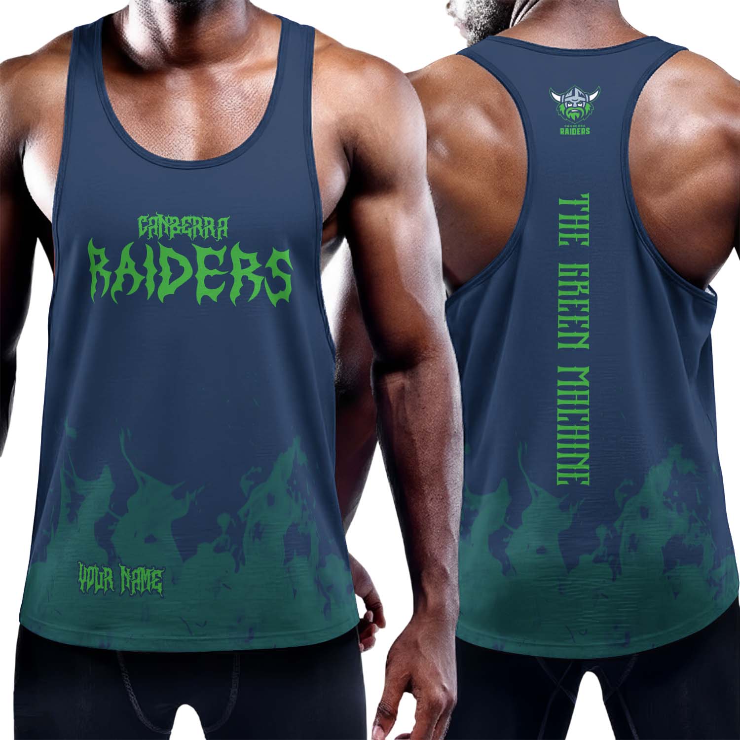Auspiritmerch Canberra Raiders Personalized Unisex Tank Top Gift For Fans