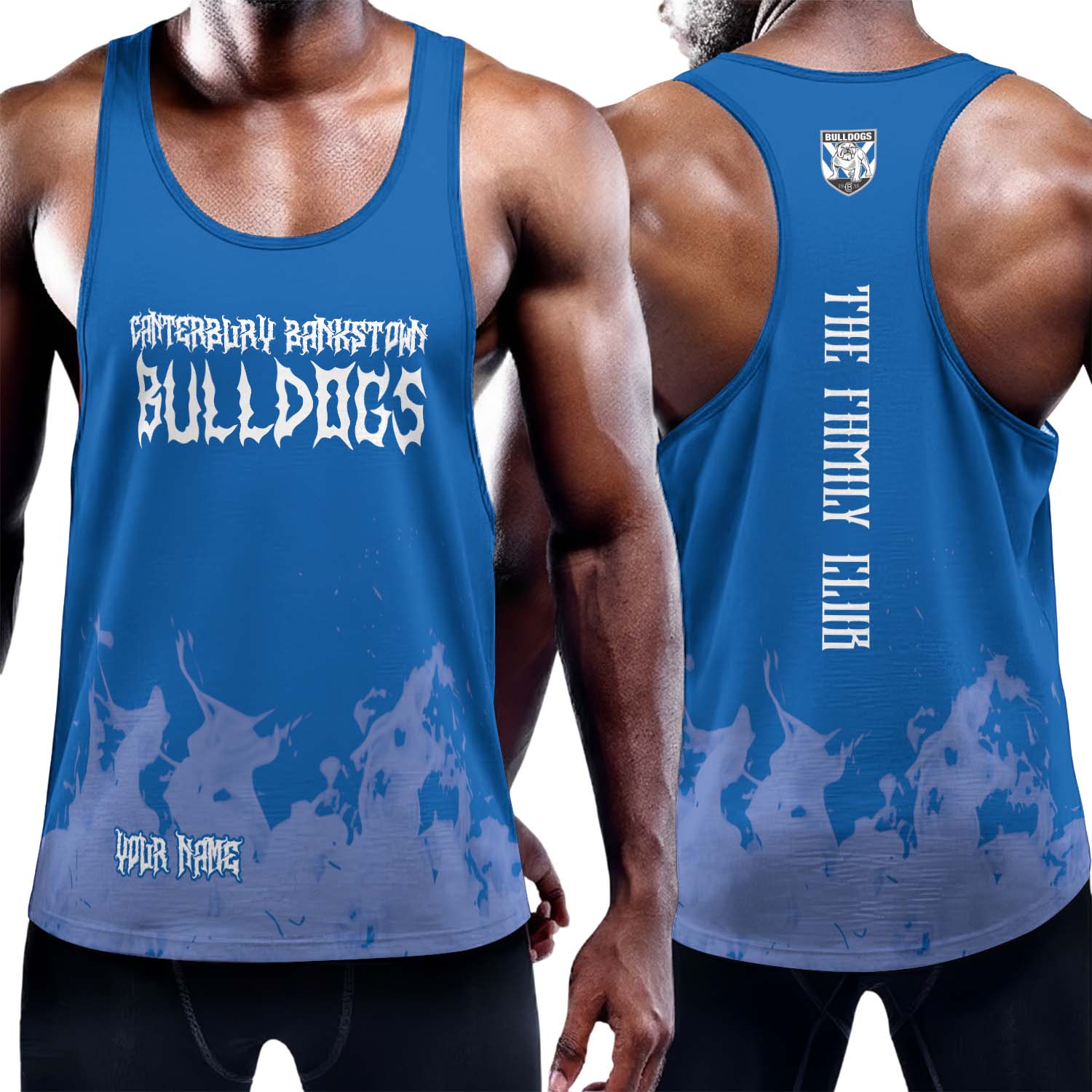 Auspiritmerch Canterbury-Bankstown Bulldogs Personalized Unisex Tank Top Gift For Fans
