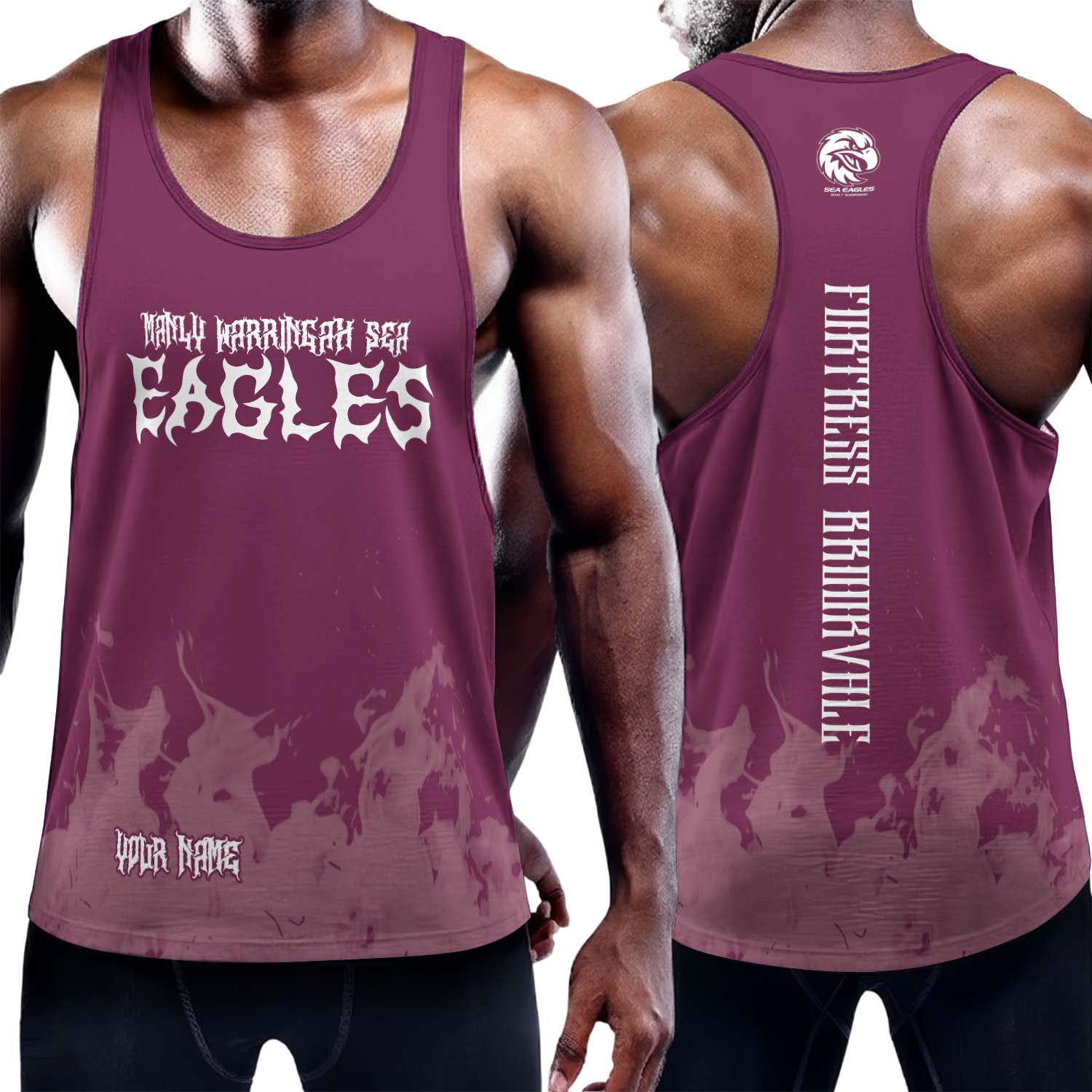 Auspiritmerch Manly Warringah Sea Eagles Personalized Unisex Tank Top Gift For Fans